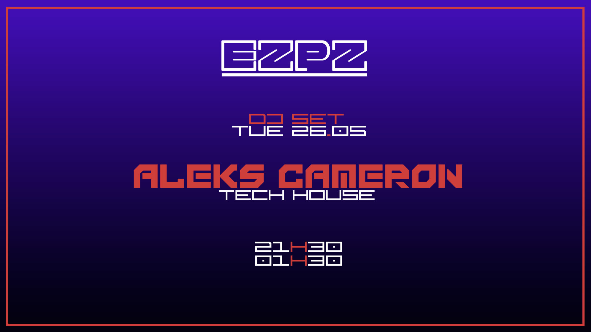 Aleks Cameron @ Ezpz Cover