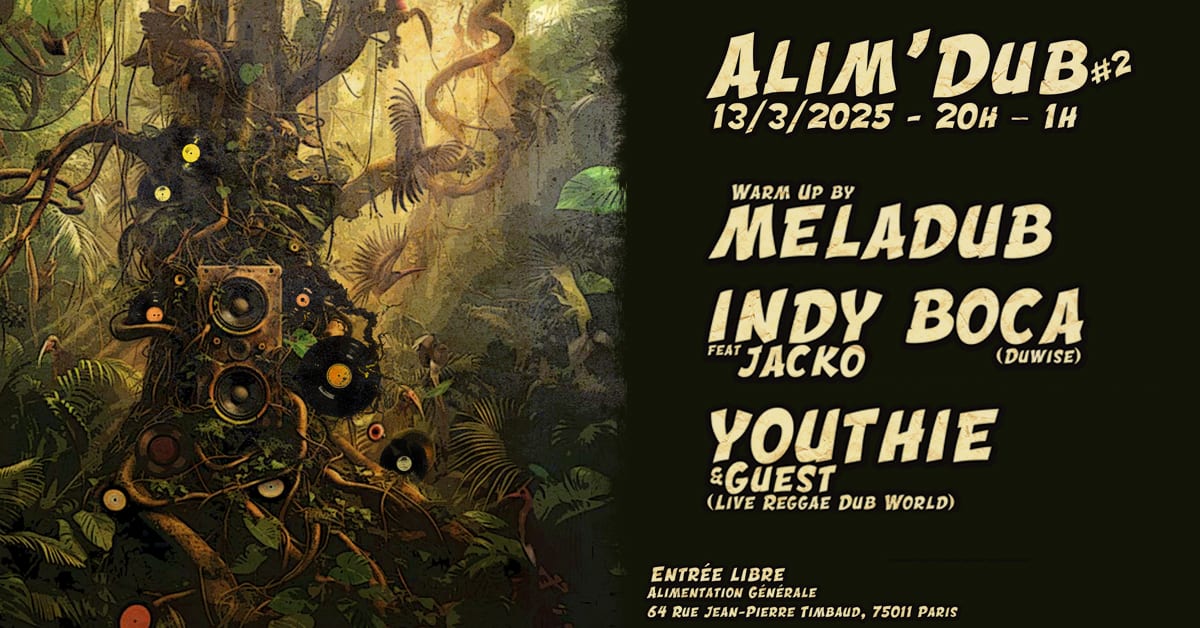 Alim'dub#2 - Indy Boca, Youthie, Meladub Cover