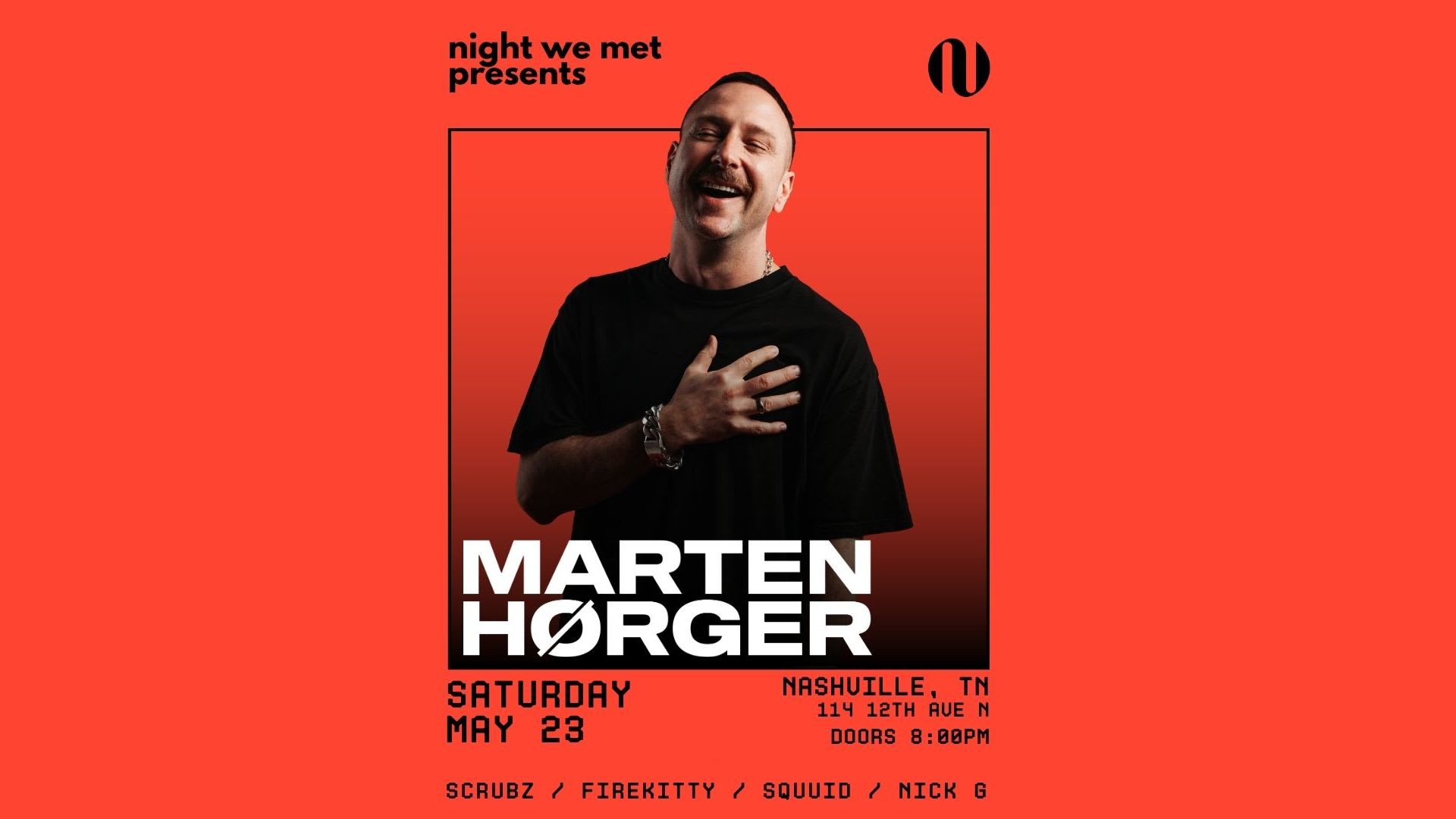 Marten Hørger Cover