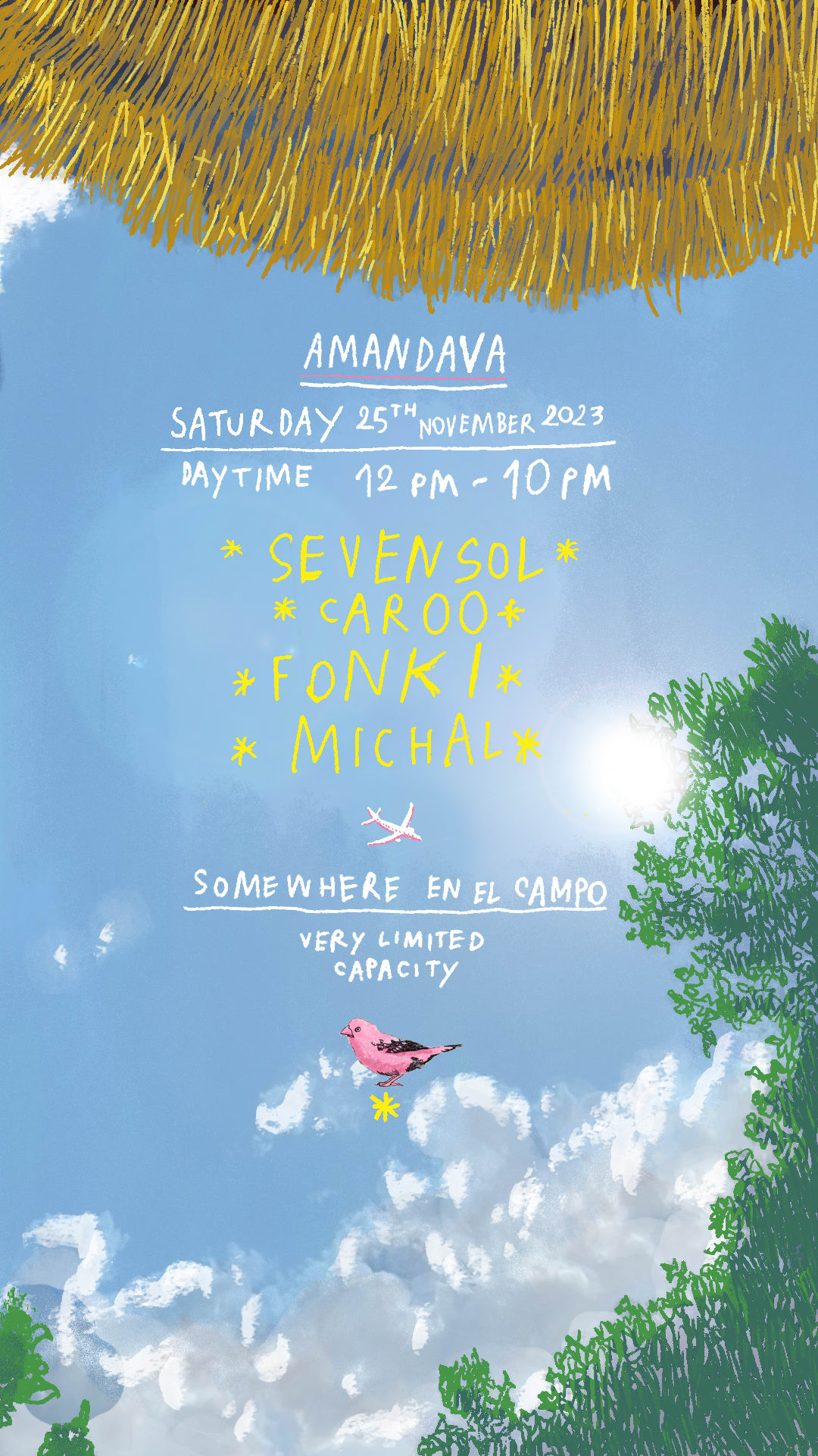 Amandava | Somewhere En El Campo Cover