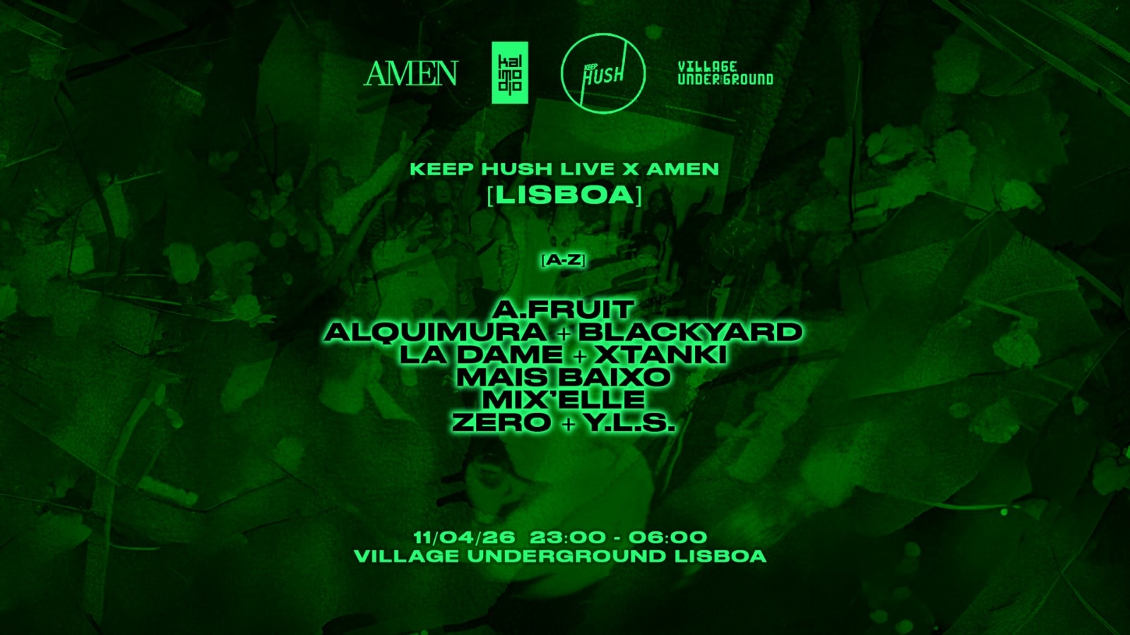 Keep Hush X Amen Cover