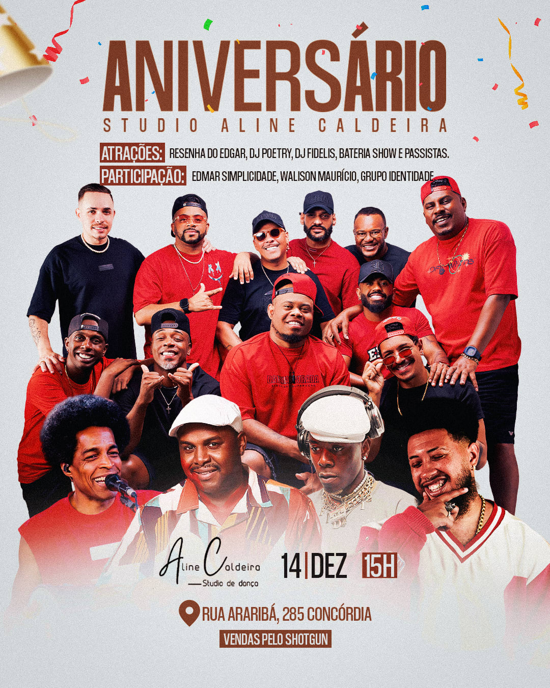 Aniversário Studio Aline Caldeira Cover