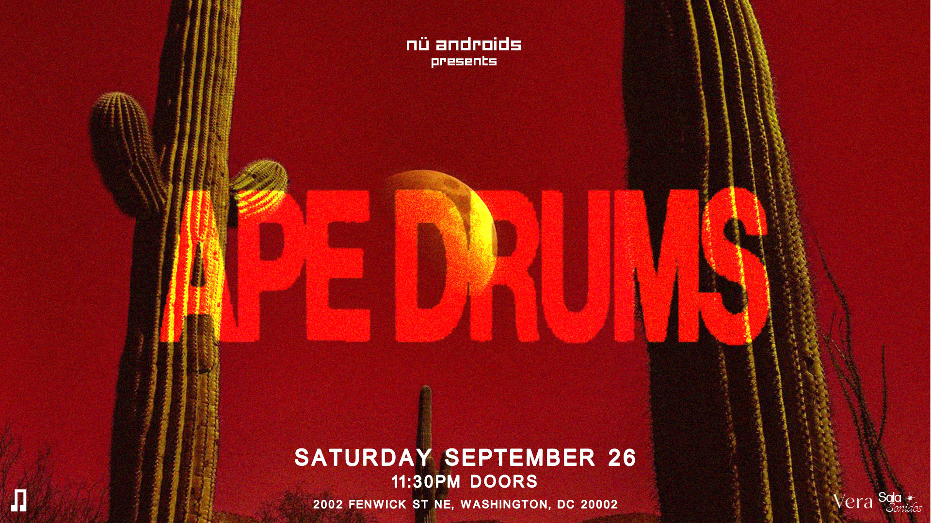 Nü Androids Presents: Ape Drums Cover