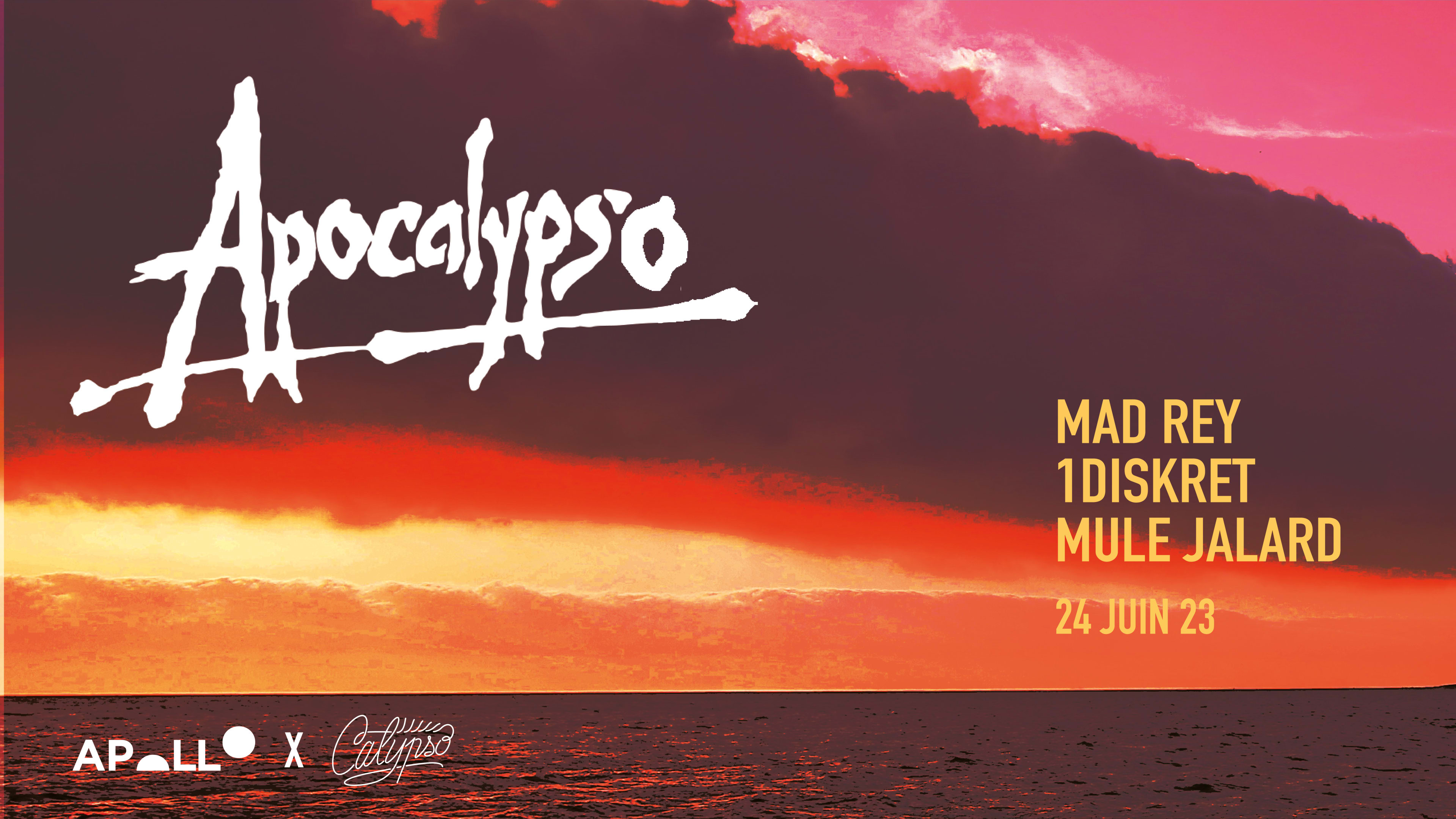 Apocalypso : Mad Rey, 1diskret, Mule Jalard Cover