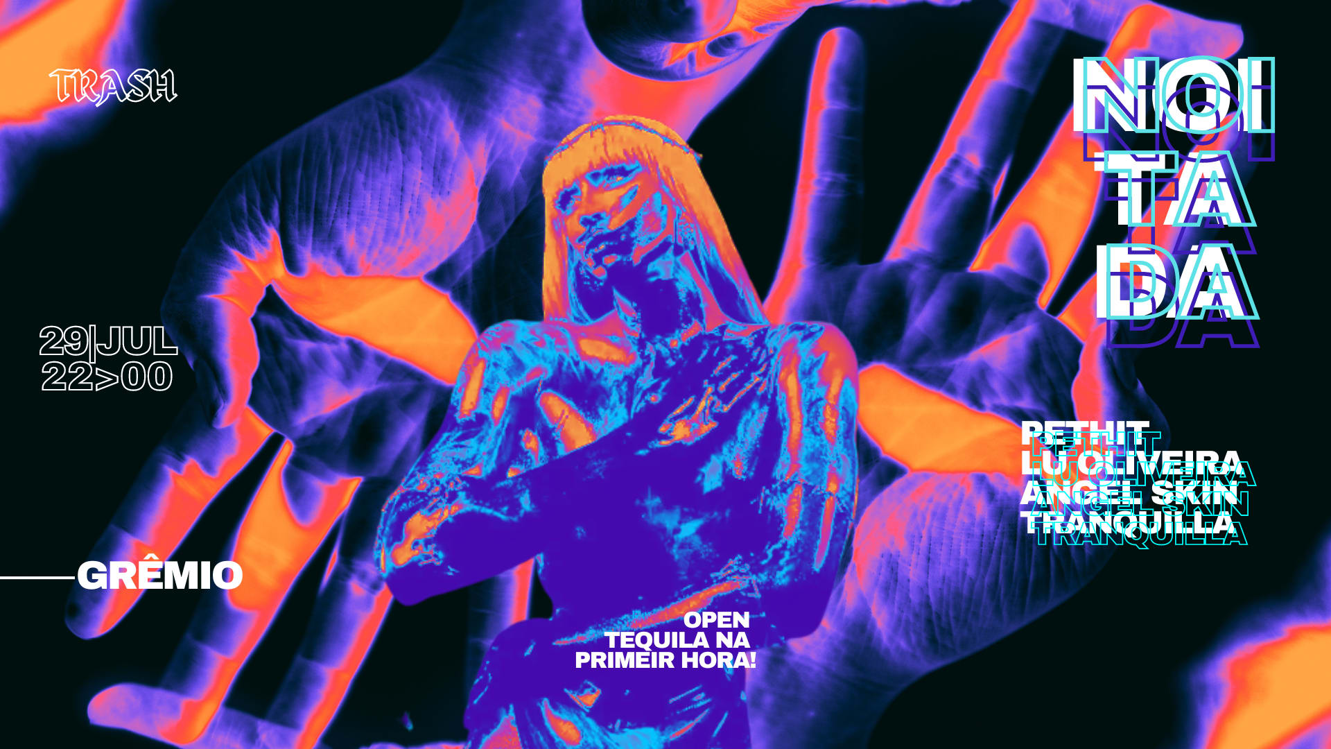 Trash Apresenta: Noitada No Grêmio Jundiaí Cover