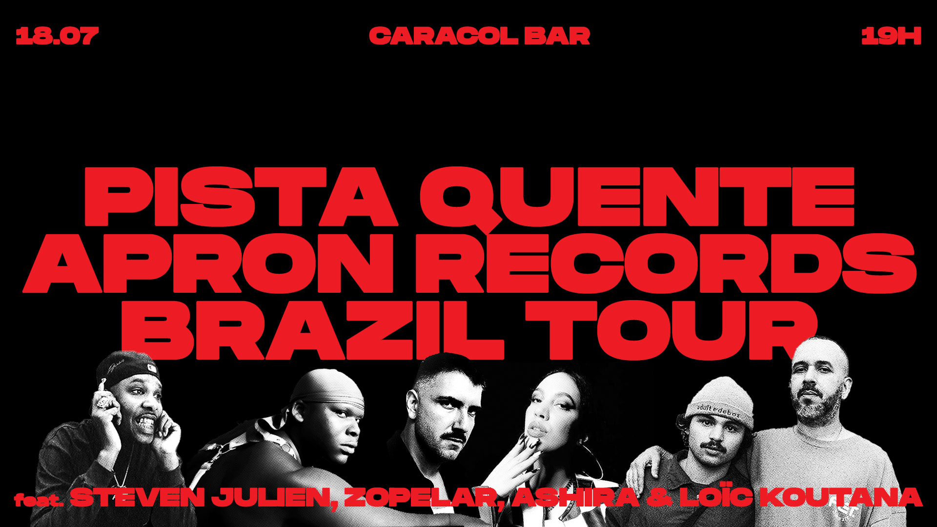 Apron X Pista Quente Br Tour (São Paulo) Cover