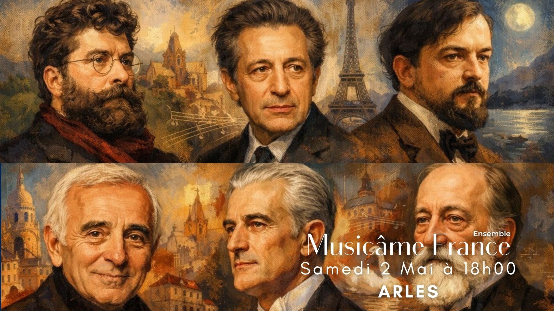 Concert À Arles: Debussy, Ravel, Bizet, Aznavour Cover