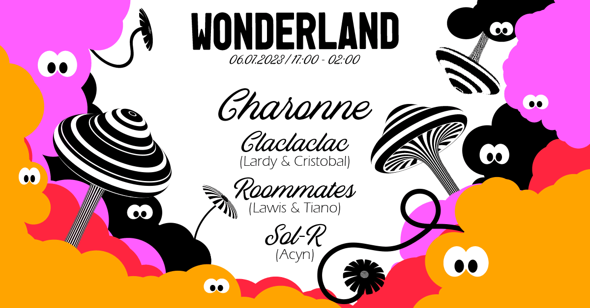 Wonderland : Charonne, Claclaclac, Rmmt, Sol-R Cover