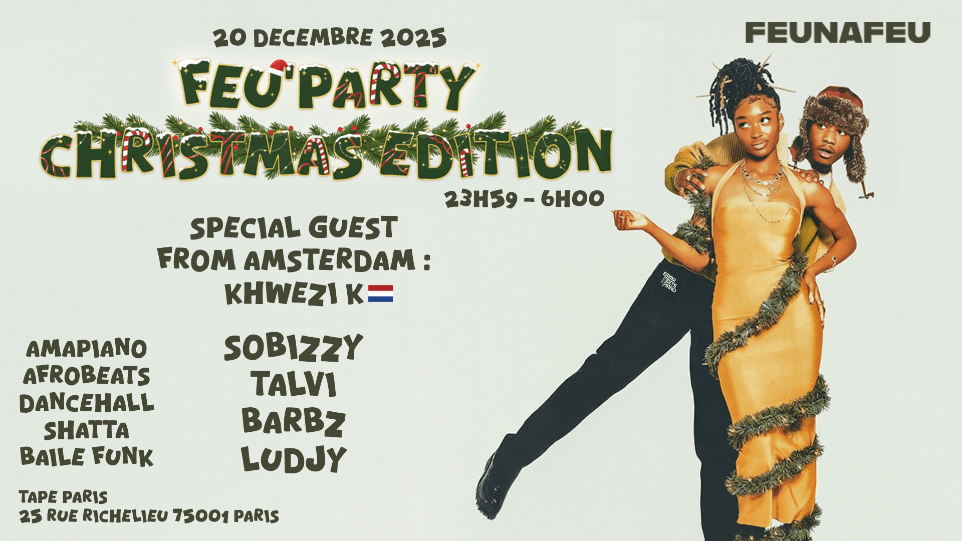 Feu'party Christmas Edition Cover