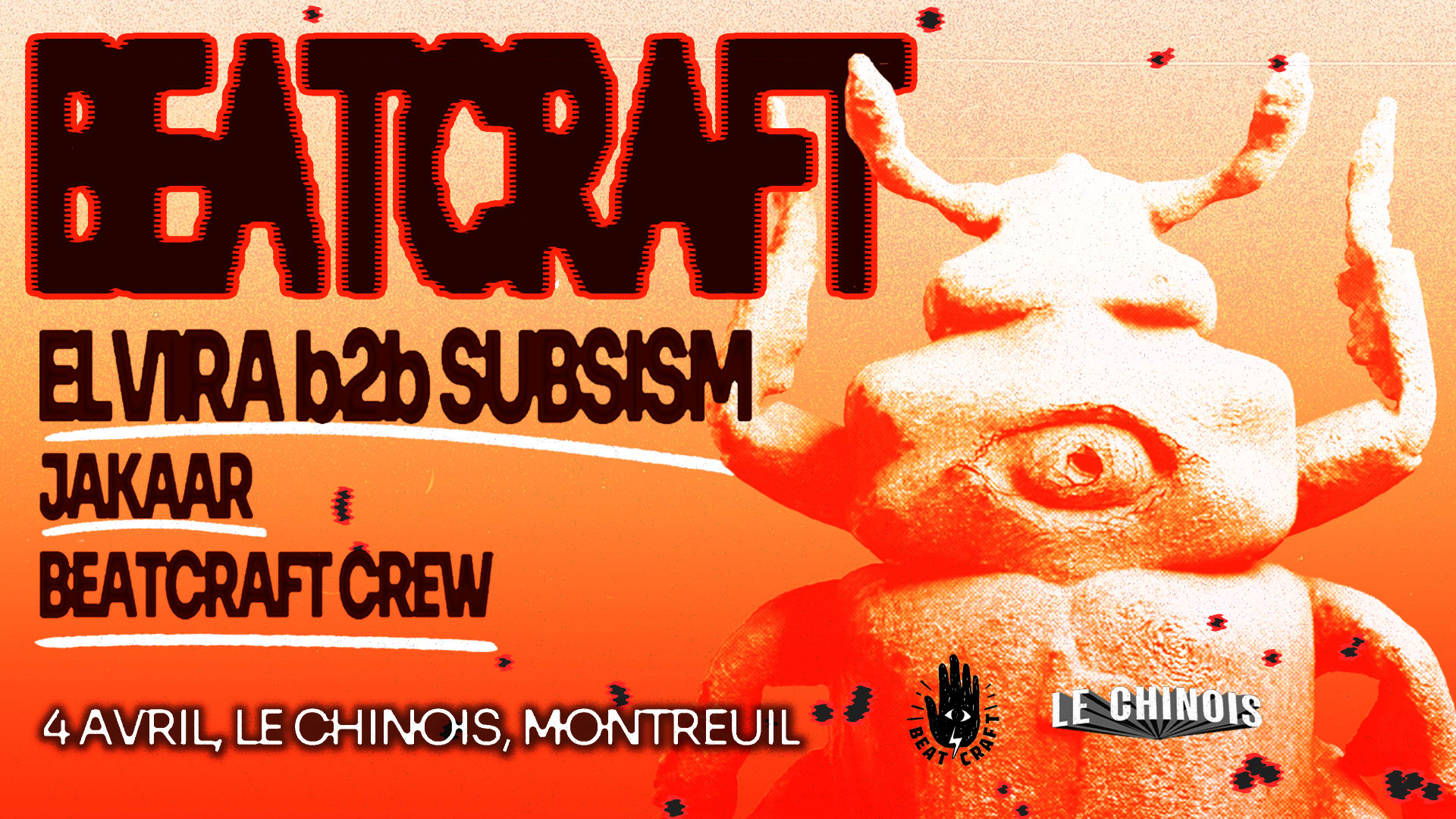 Beatcraft : Elvira B2b Subsism, Jakaar, Beatcraft Crew Cover