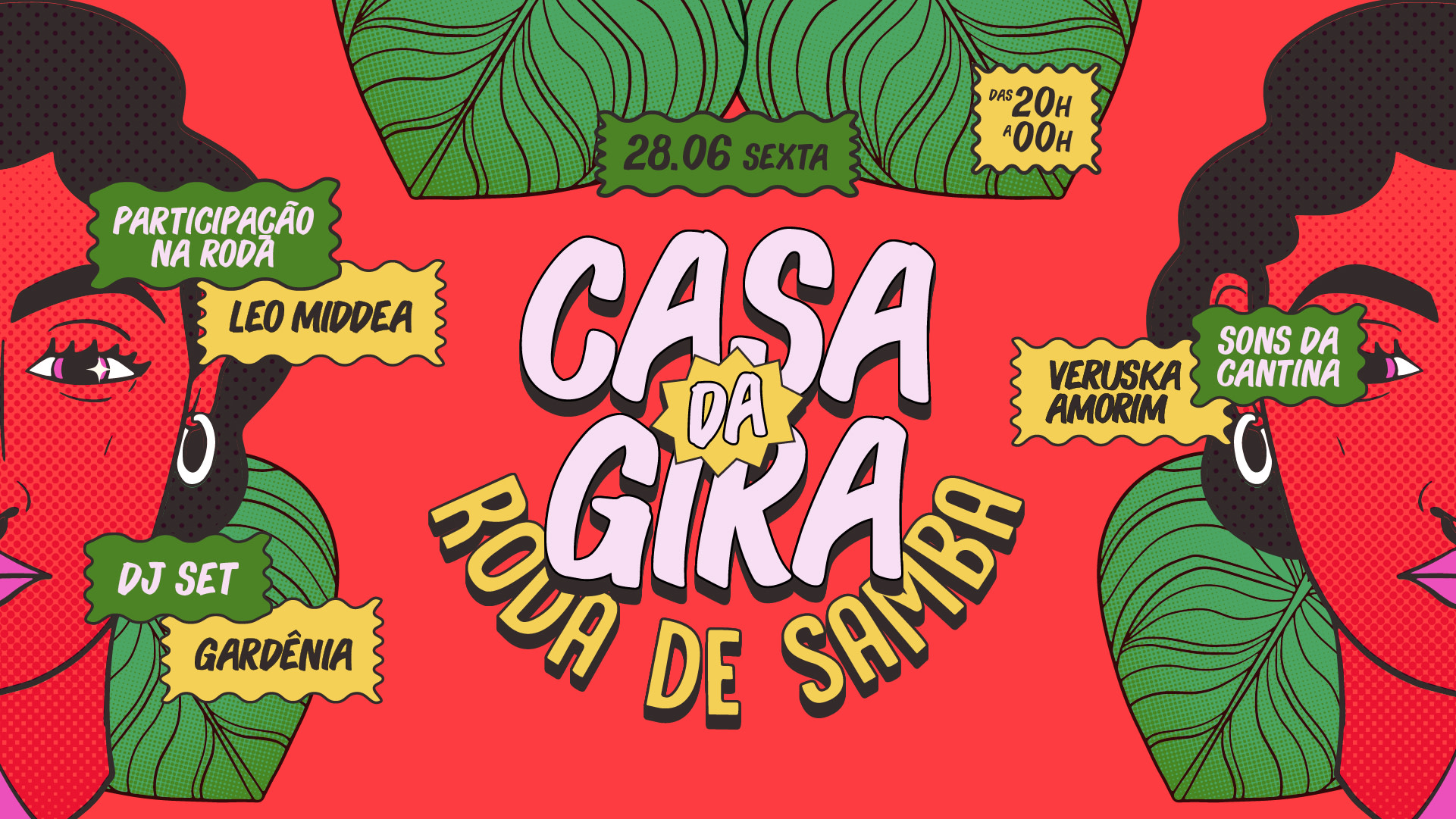 Casa Da Gira 28/06 Cover
