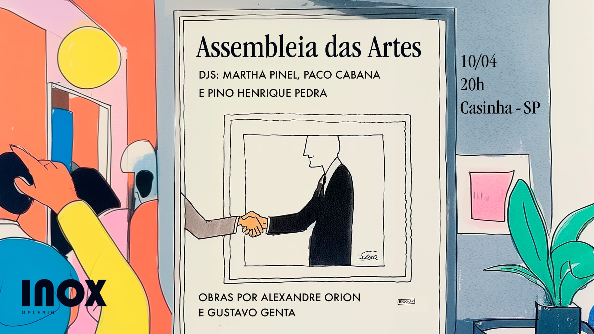 Assembleia Das Artes Com Galeria Inox Na Casinha Cover