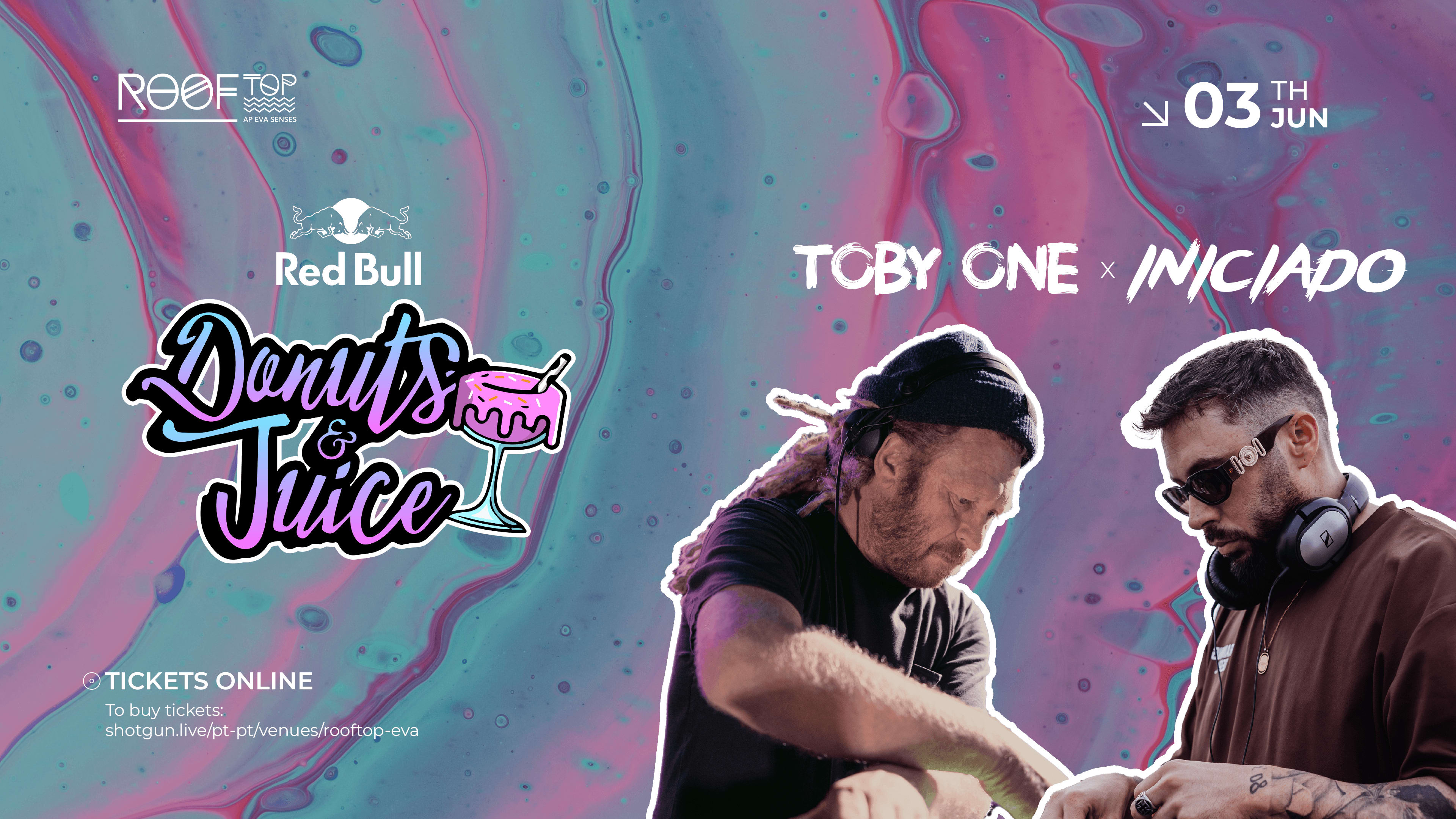 Donuts & Juice | Iniciado X Tobyone @Rooftopeva Cover