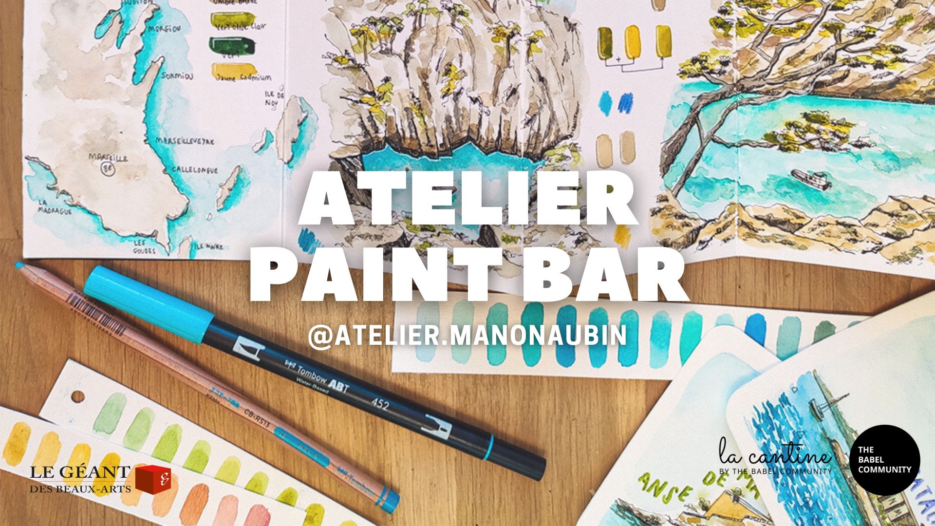 Atelier Paint Bar - Marseille République Cover