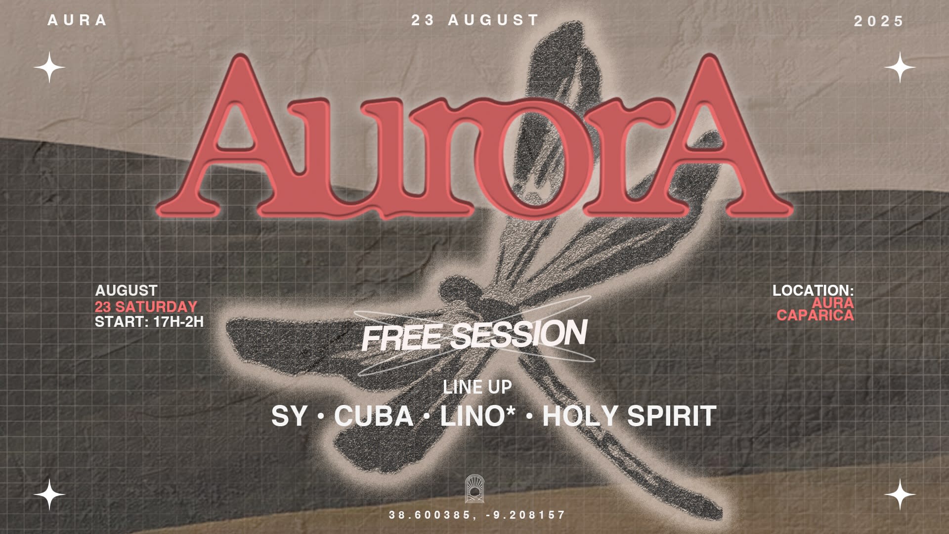 Aurora Free Session By The Beach With Sy, Cuba Libre & Lino* Cover