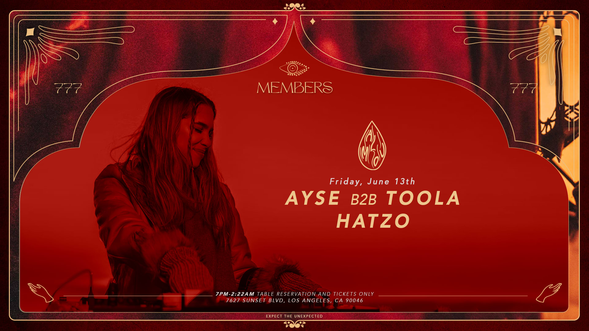 Members & Amlou Present Ayse, Toola, Hatzo & Biörck Cover