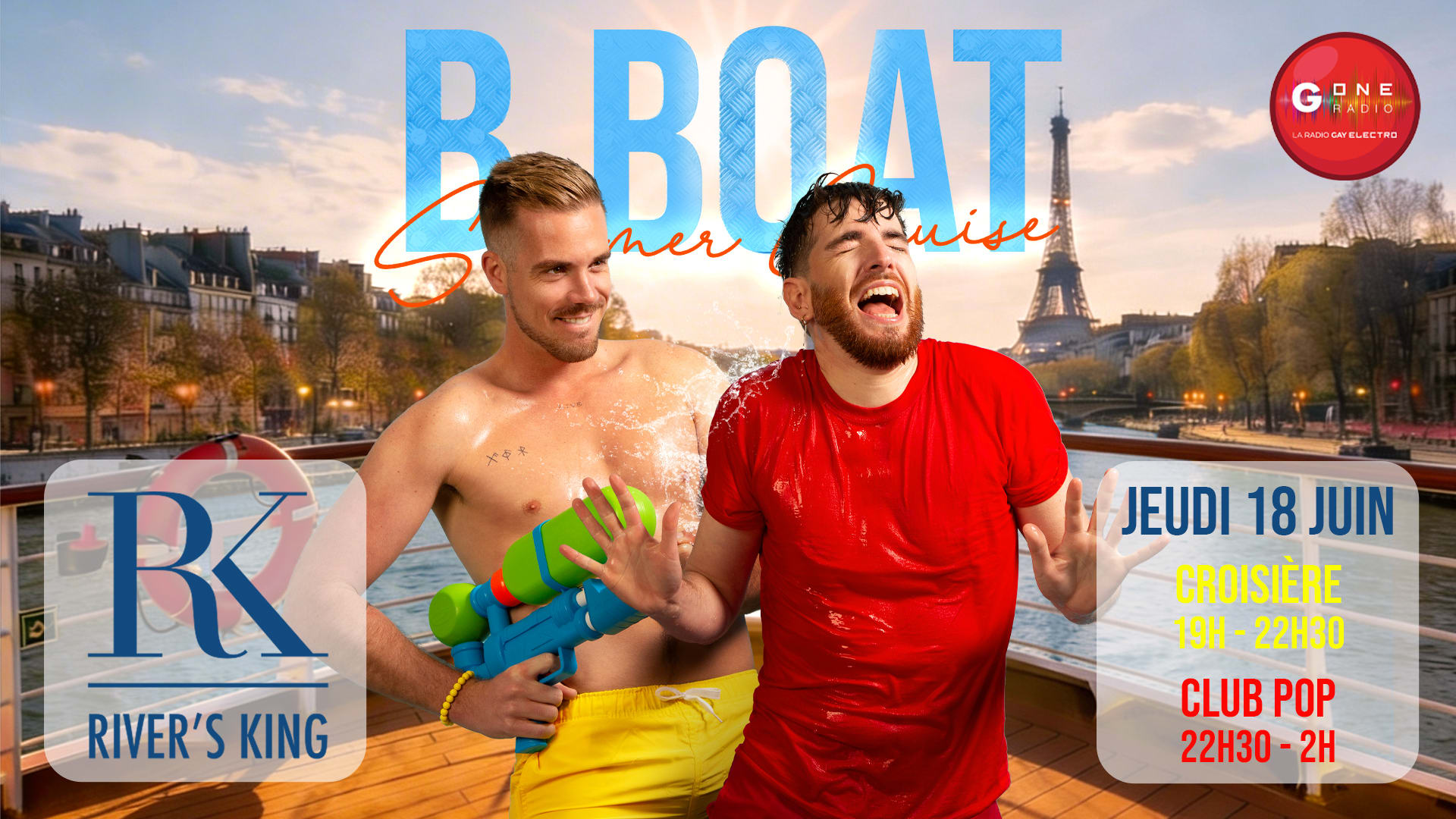 B.Boat - Summer Cruise 2026 Opening Cover