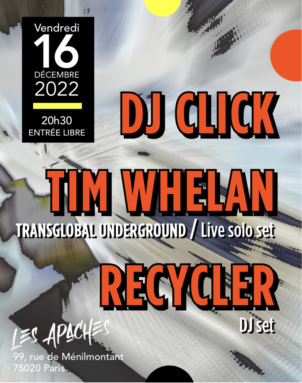 Dj Click / Tim Whelan (Transglobal Underground) / Recycler Cover