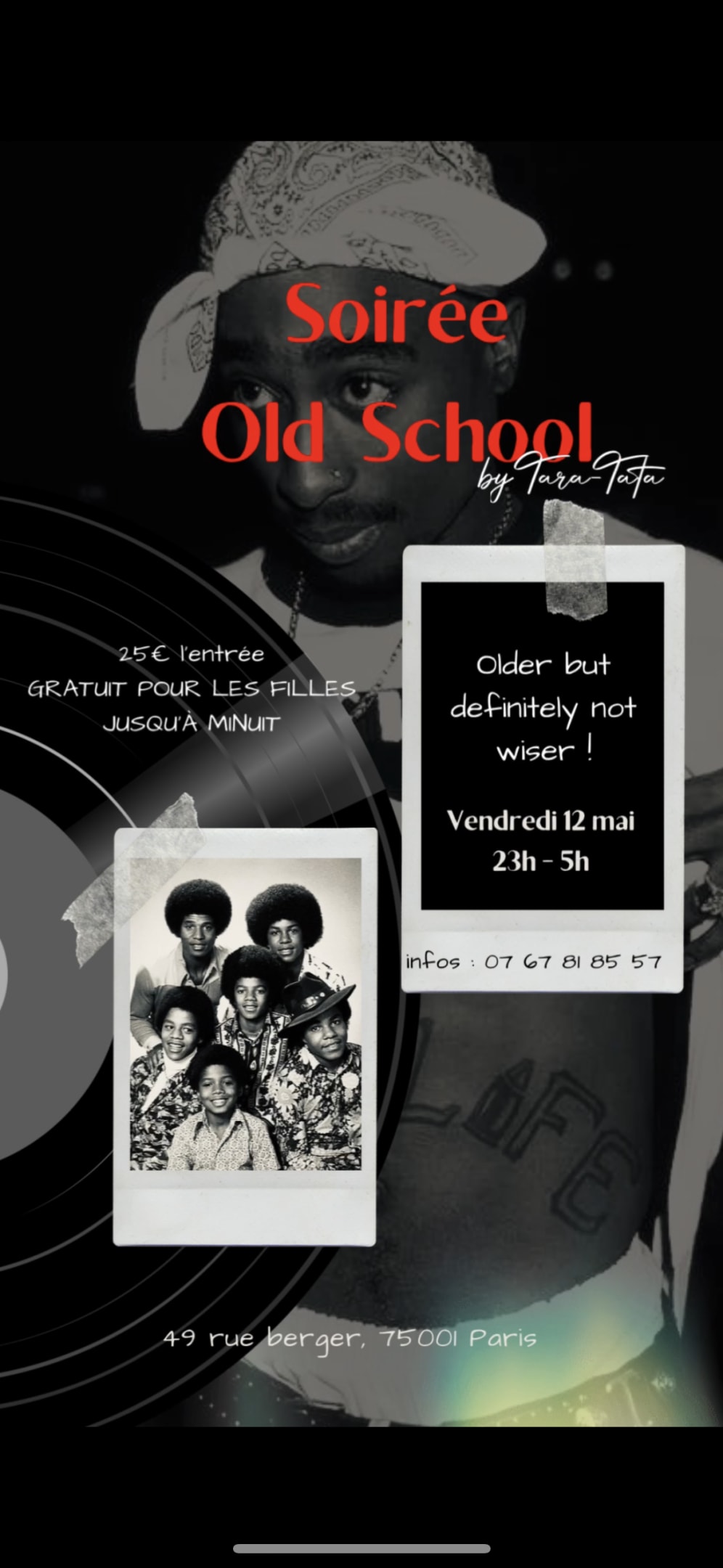 Soirée Old School Cover