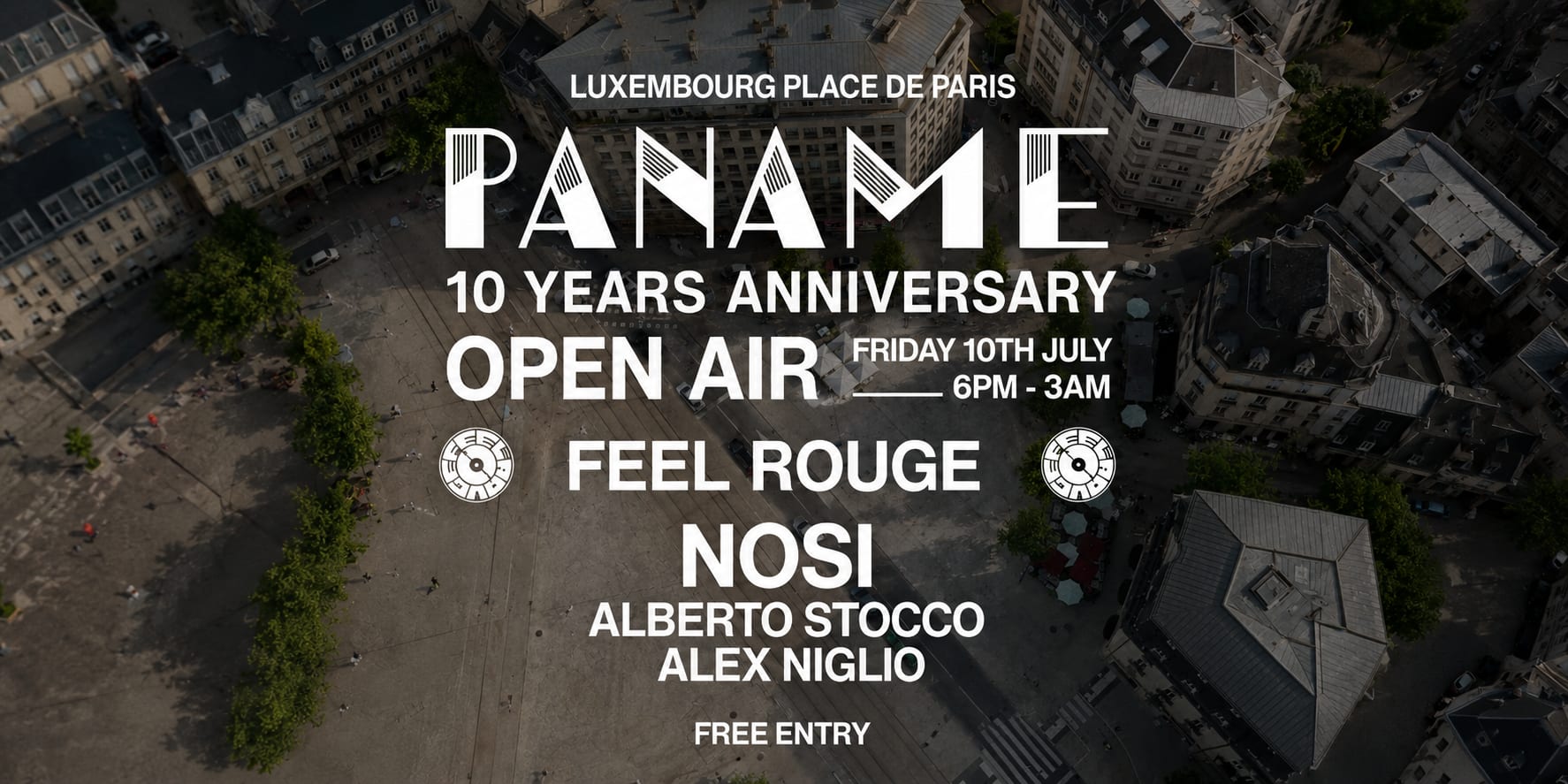Paname 10yrs - Open Air Powered By Feel Rouge Cover