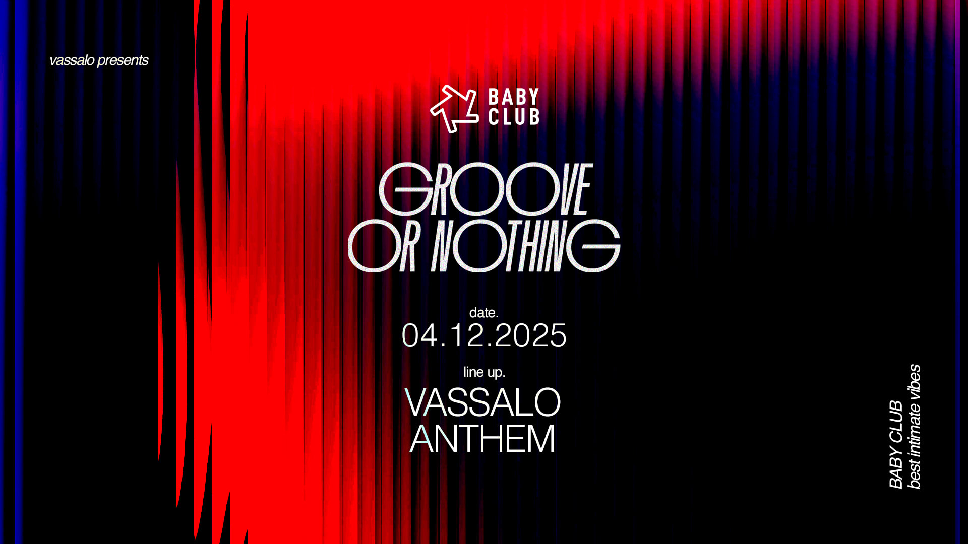 Groove Or Northing: Vassalo + Anthem Cover