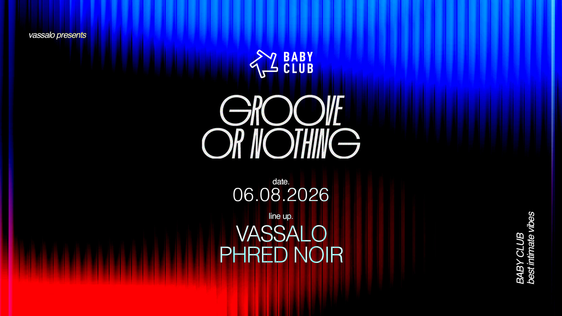 Groove Or Nothing : Vassalo + Phred Noir Cover