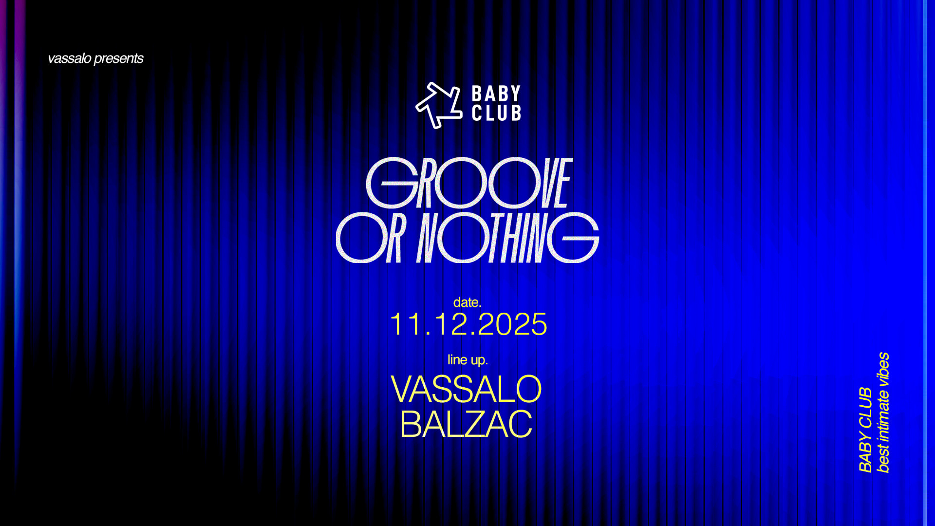 Groove Or Northing: Vassalo + Balzac Cover