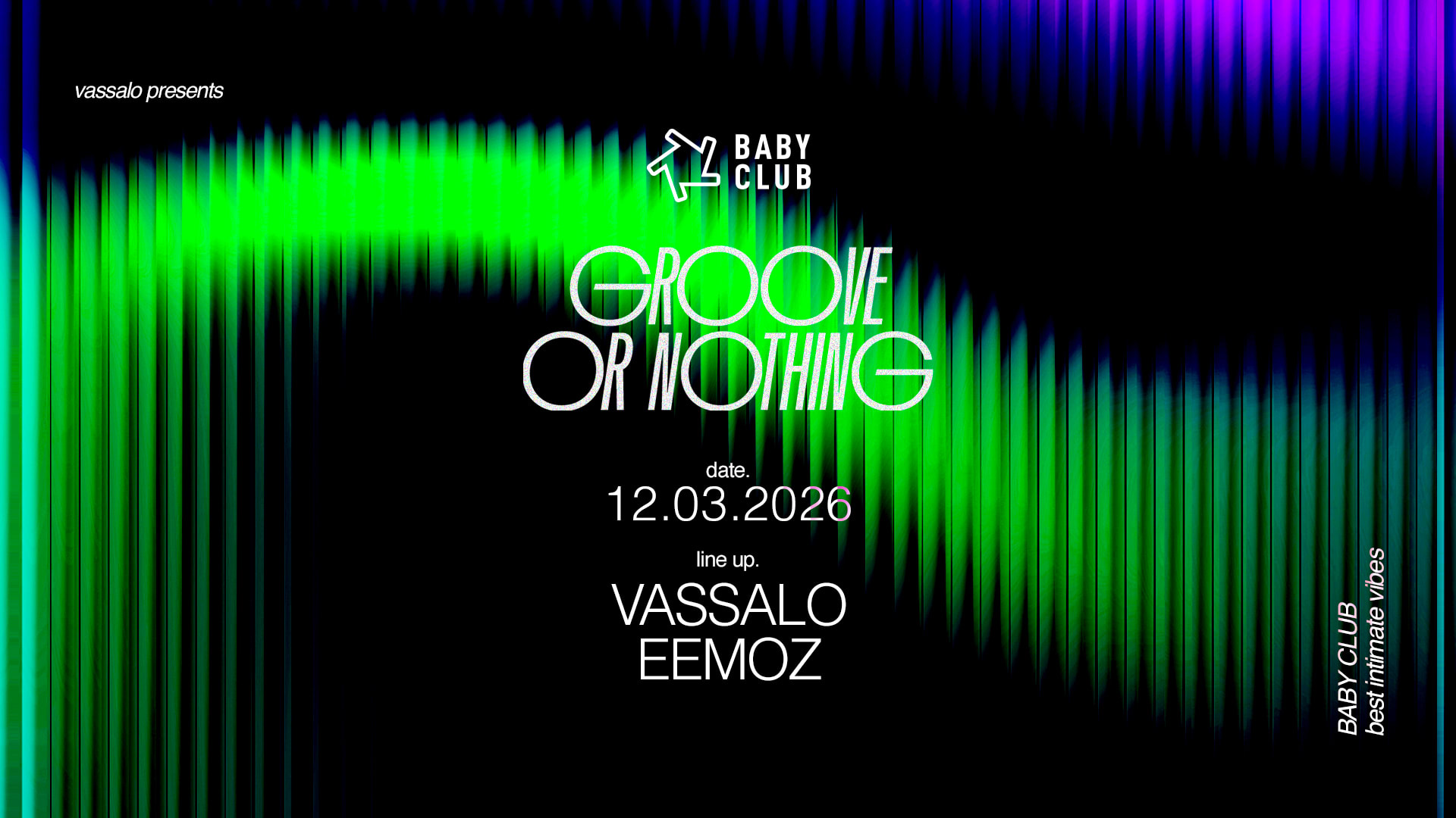 Groove Or Northing : Vassalo + Eemoz Cover