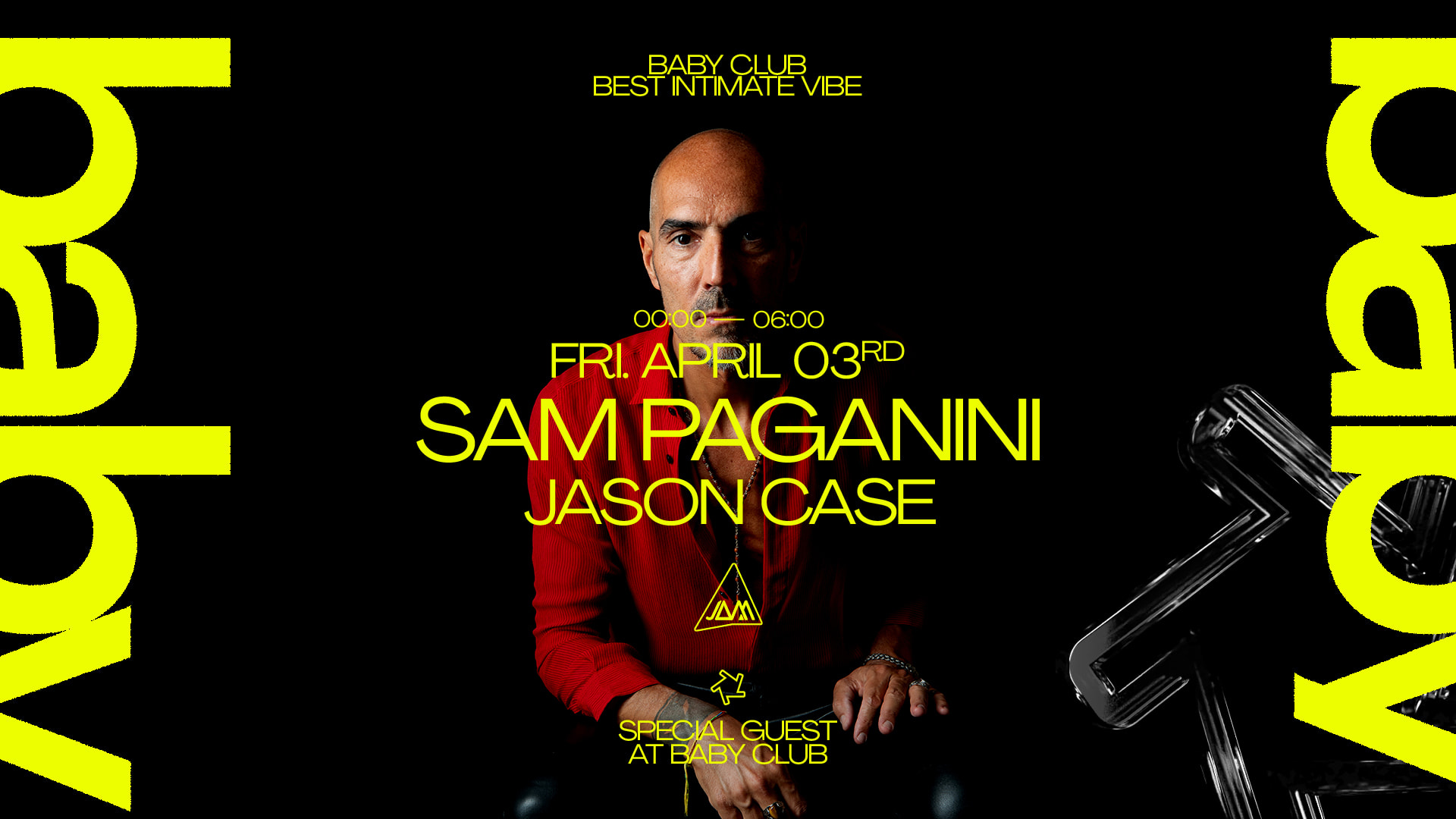 Sam Paganini At Baby Club Marseille Cover