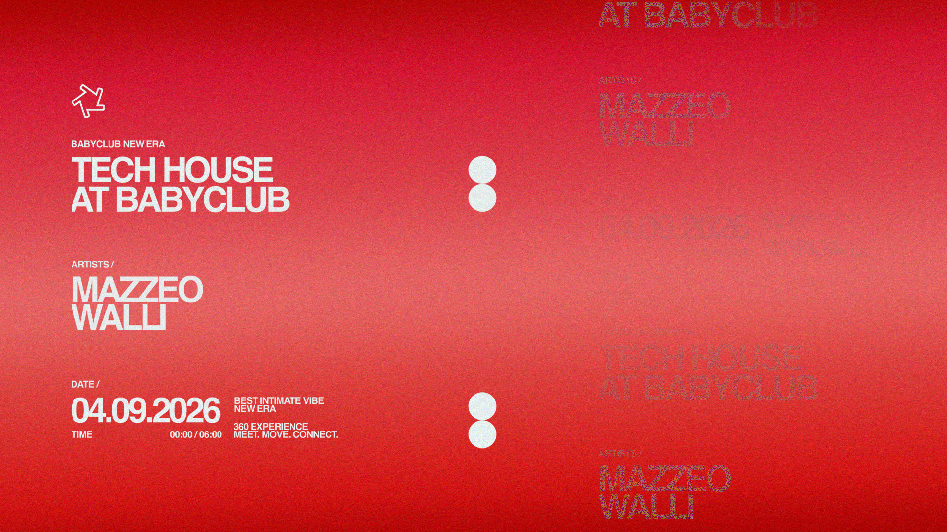 Tech House At Baby Club : Mazzeo + Walli Cover