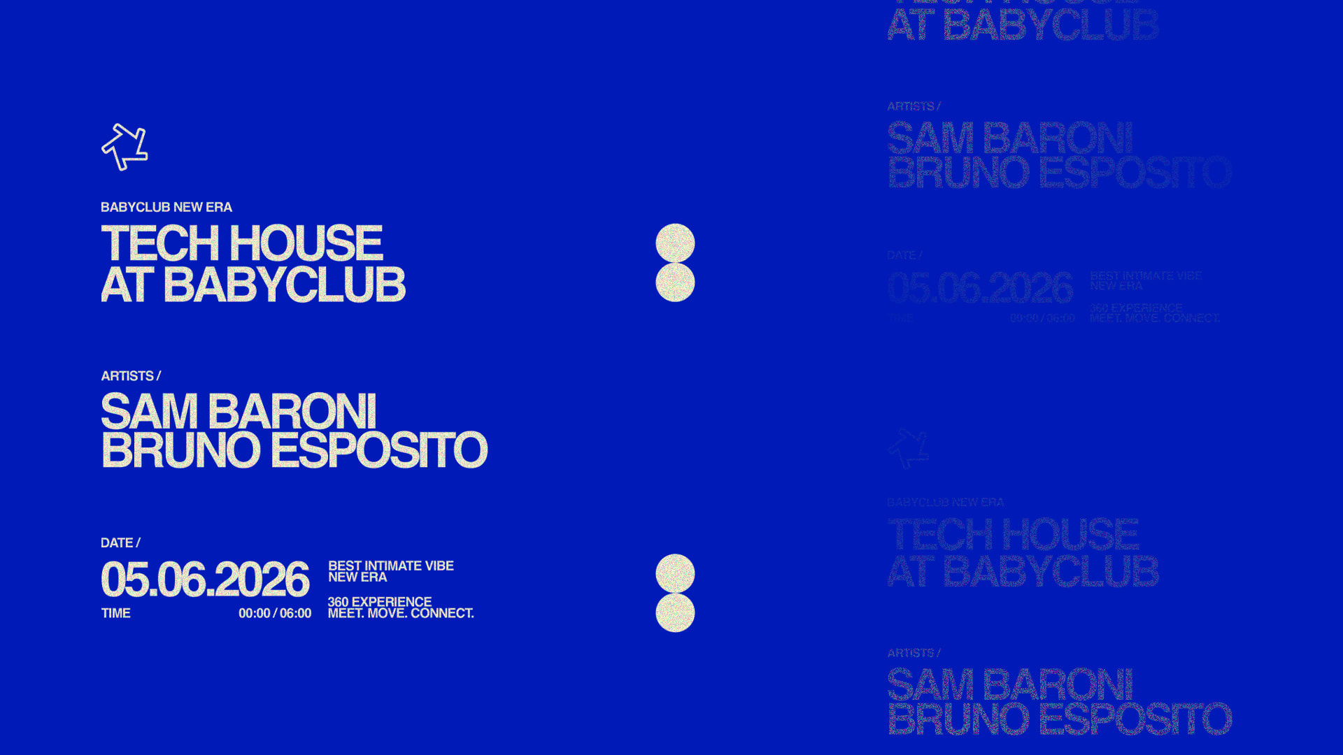 Tech House At Baby Club : Sam Baroni + Bruno Esposito Cover