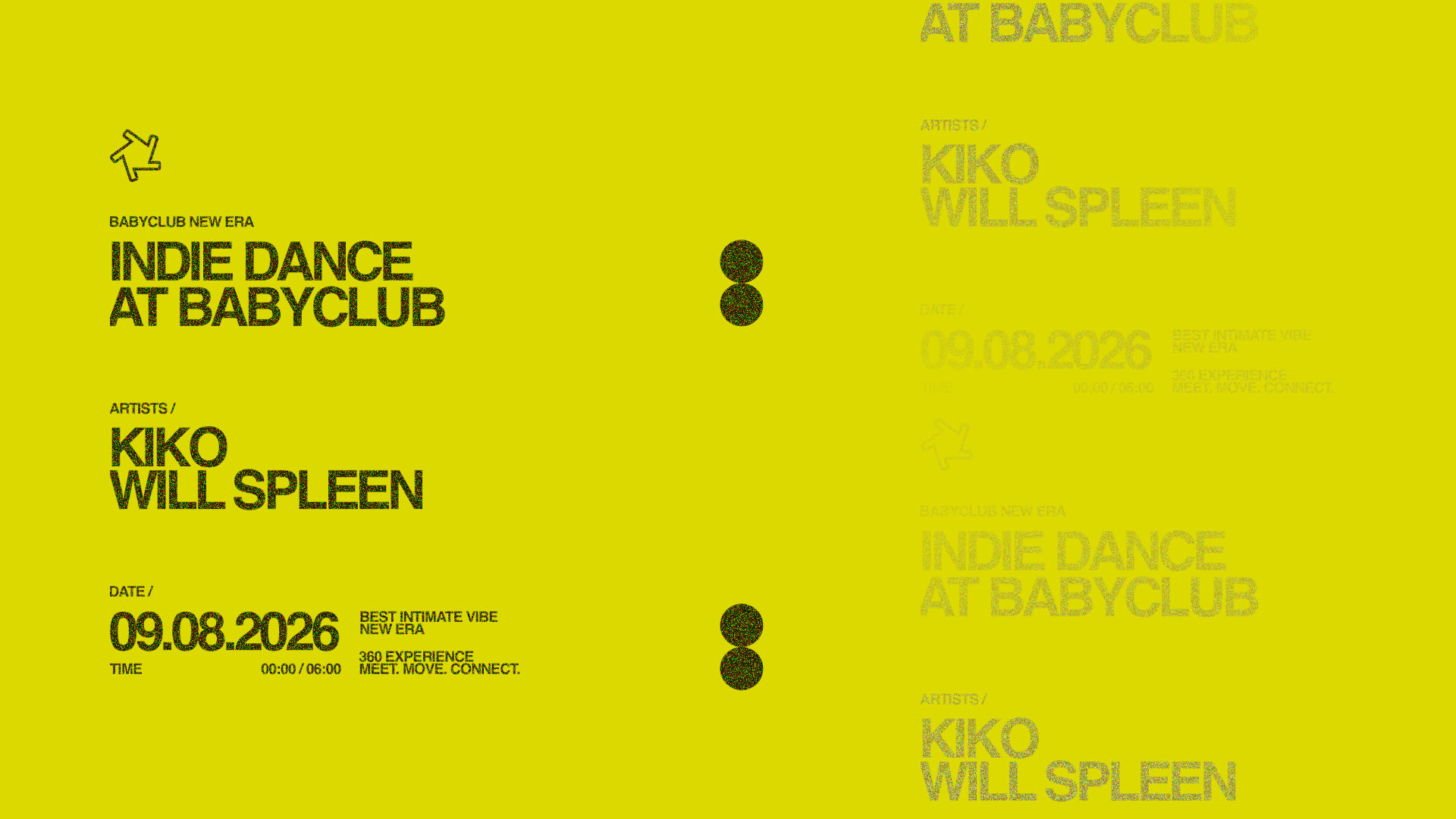 Indie Dance At Baby Club : Kiko + Will Spleen Cover