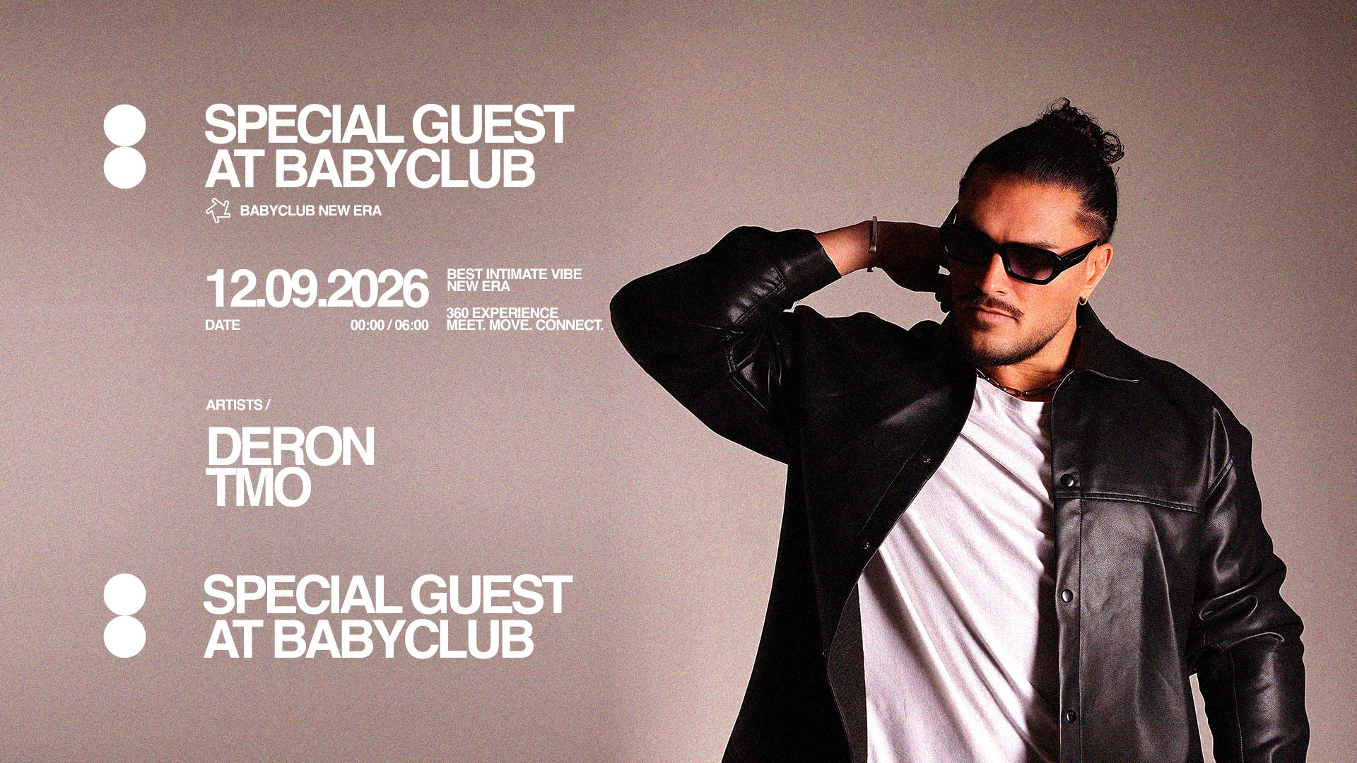 Special Guest At Baby Club : Deron + Tmo Cover