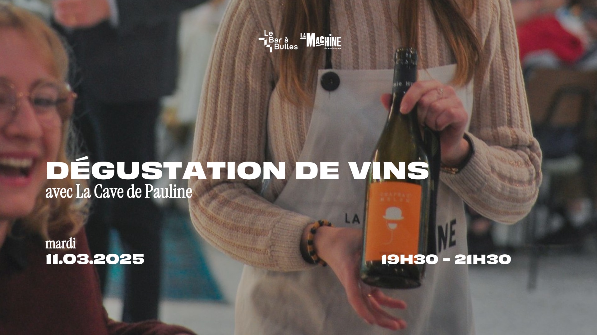 Dégustation Avec La Cave De Pauline 11/03/2025 Cover