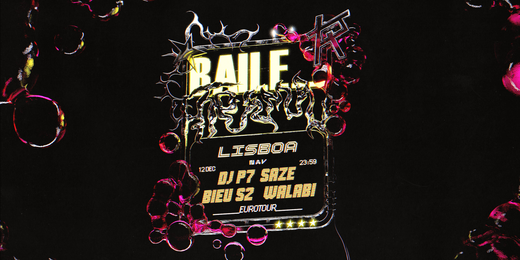 Baile Trama W/ Dj P7 & Saze - Lisboa Cover