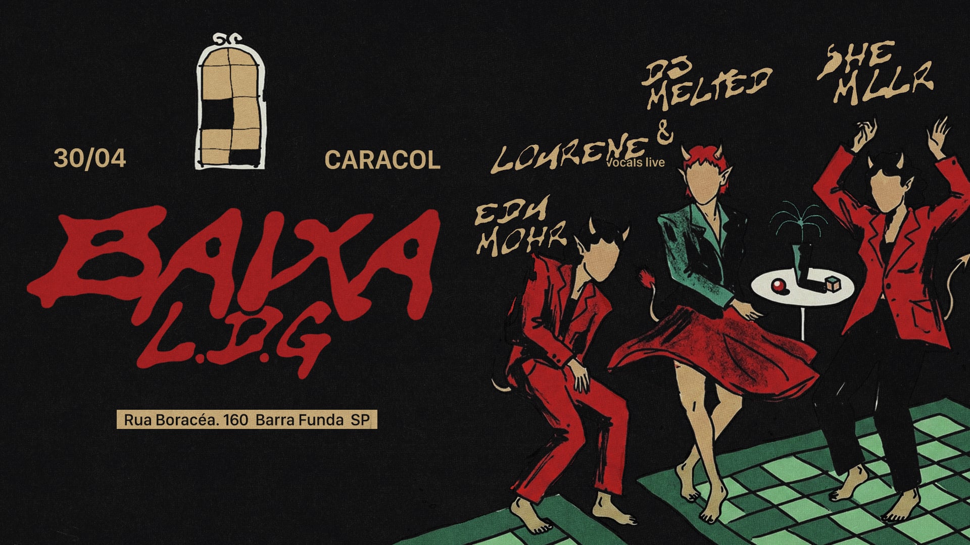 Baixa Apresenta L.D.G. Cover