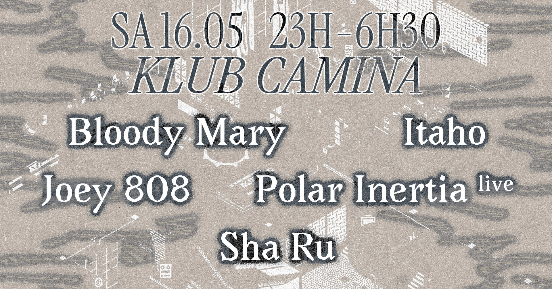 Klub Camina [Bloody Mary, Polar Inertia (Live), Sha Ru &+] Cover
