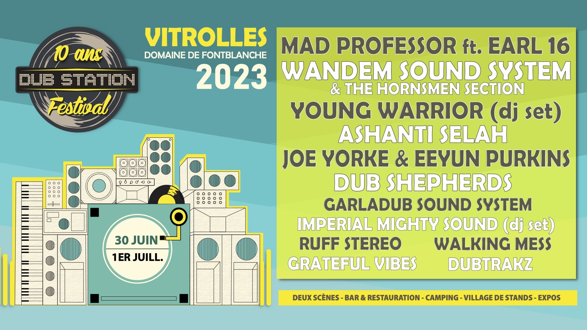 Dub Station Festival 2023 Cover