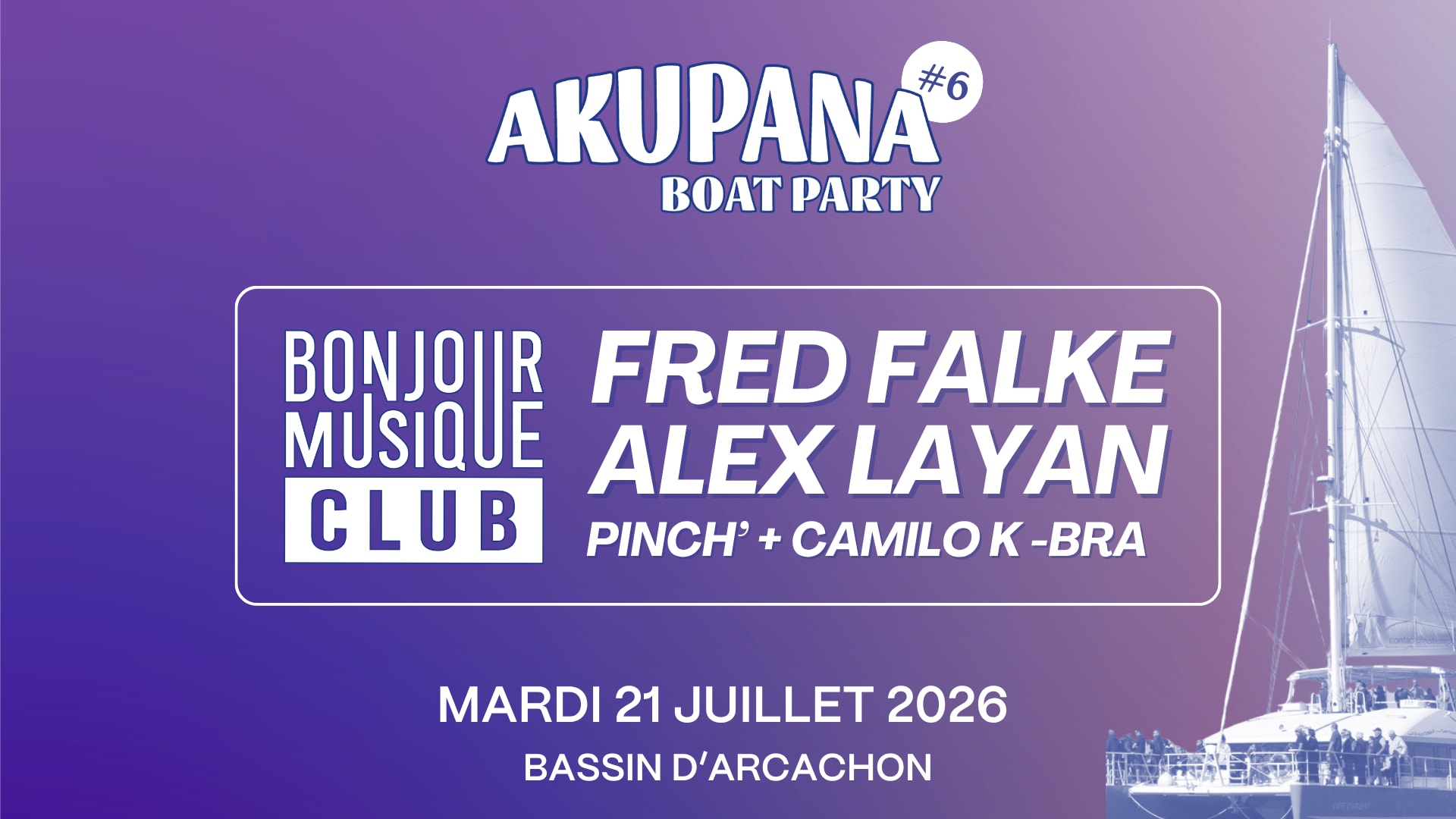 Akupana Boat Party #6 Cover