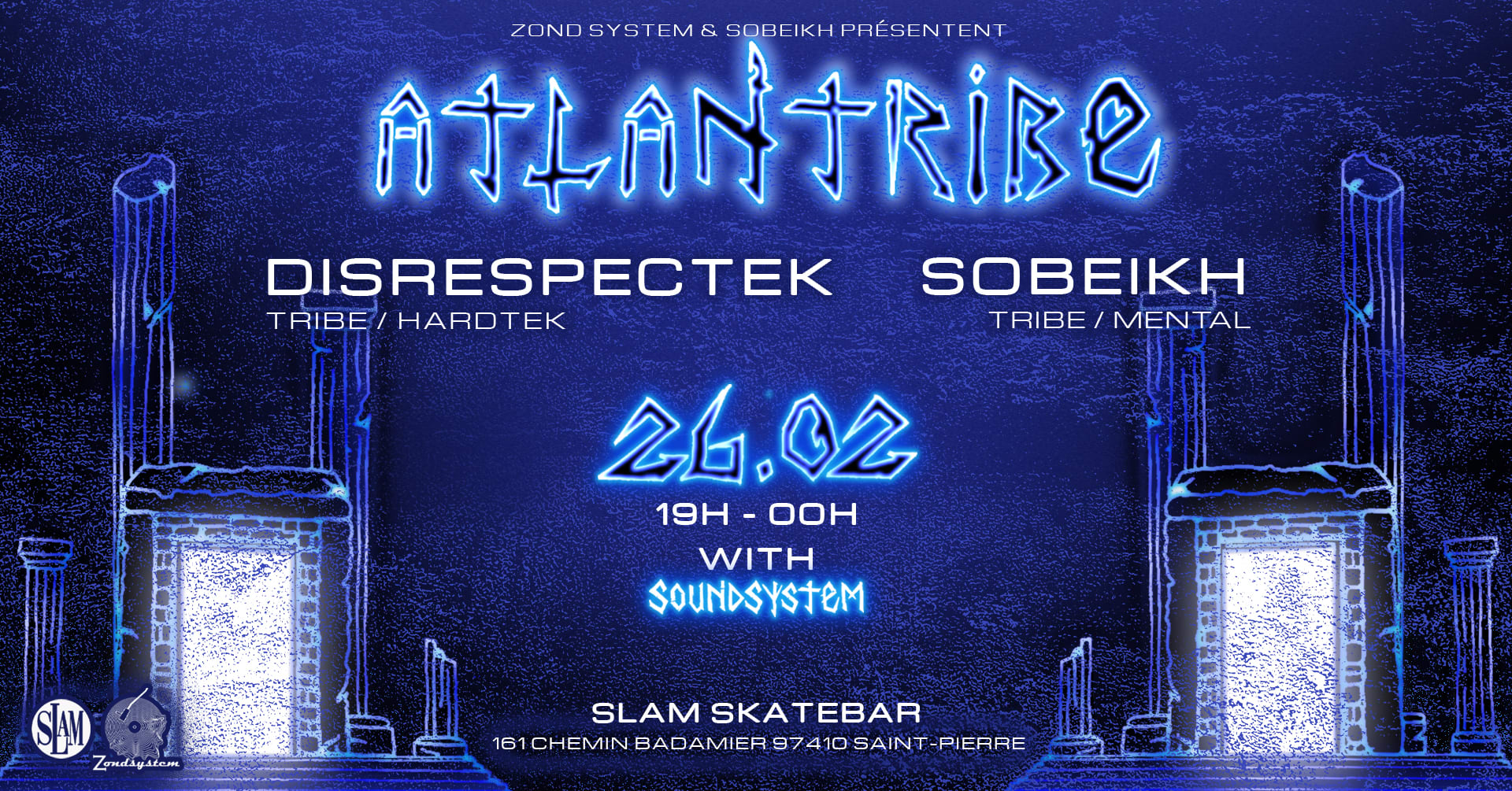 Atlantribe - Tribe Tekno - Disrespectek / Sobeikh Cover