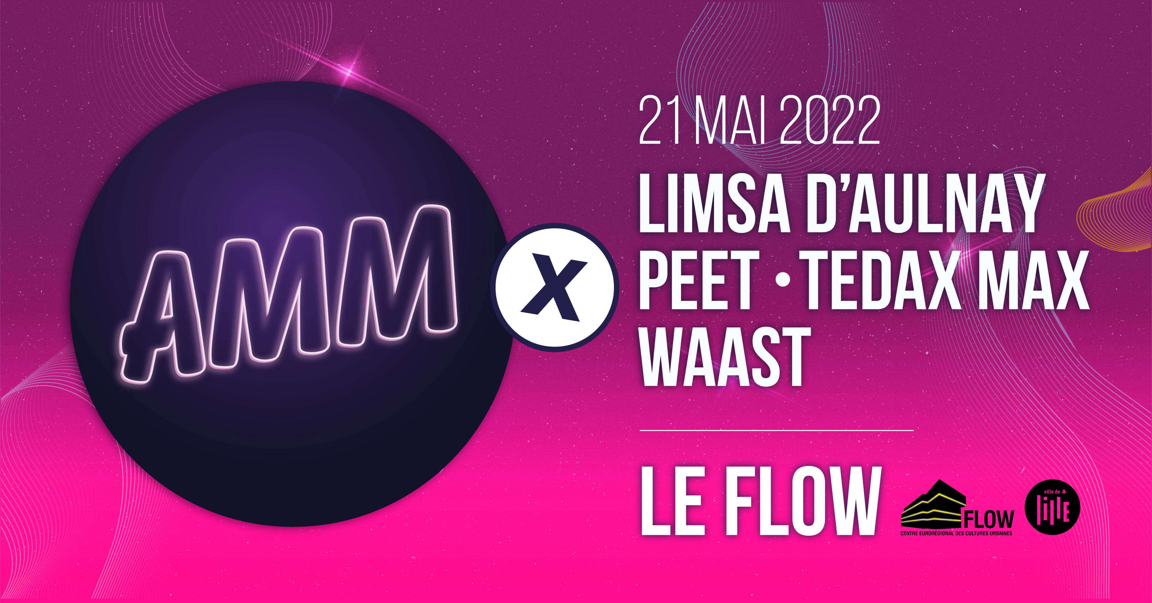 Amm X Limsa D'aulnay - Peet - Tedax Max - Waast Cover