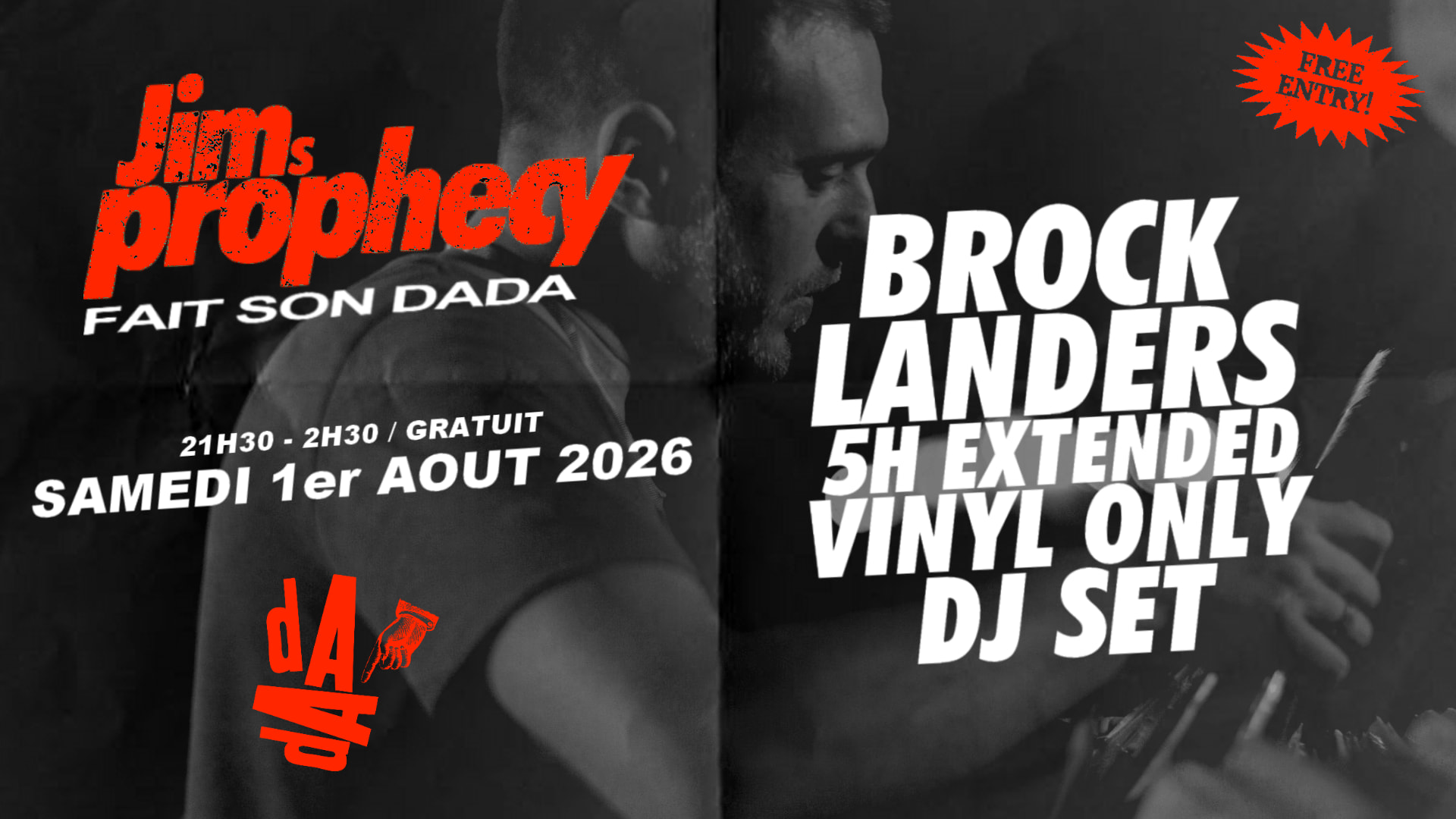 Jim's Prophecy Fait Son Dada #7 W/ Brock Landers Gratuit !!! Cover