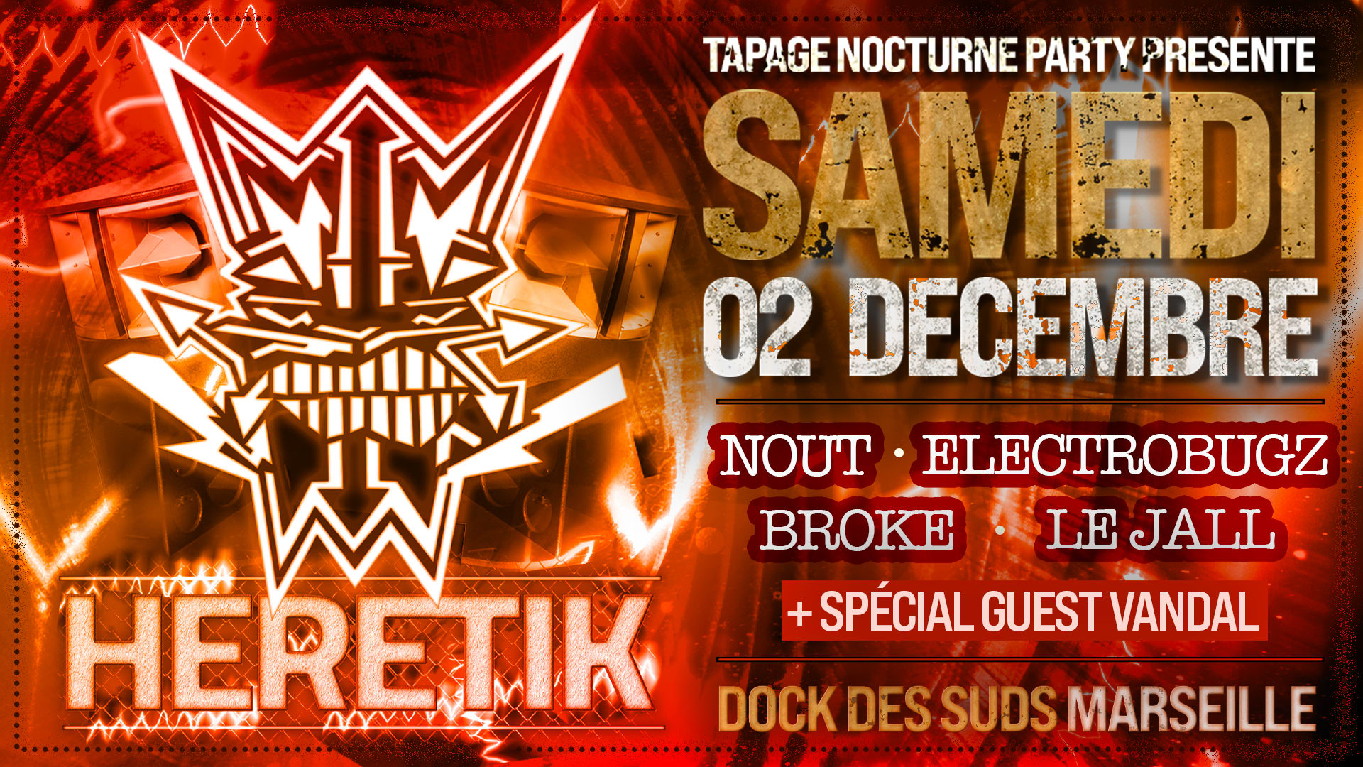 Heretik System & Guest @ Marseille Cover