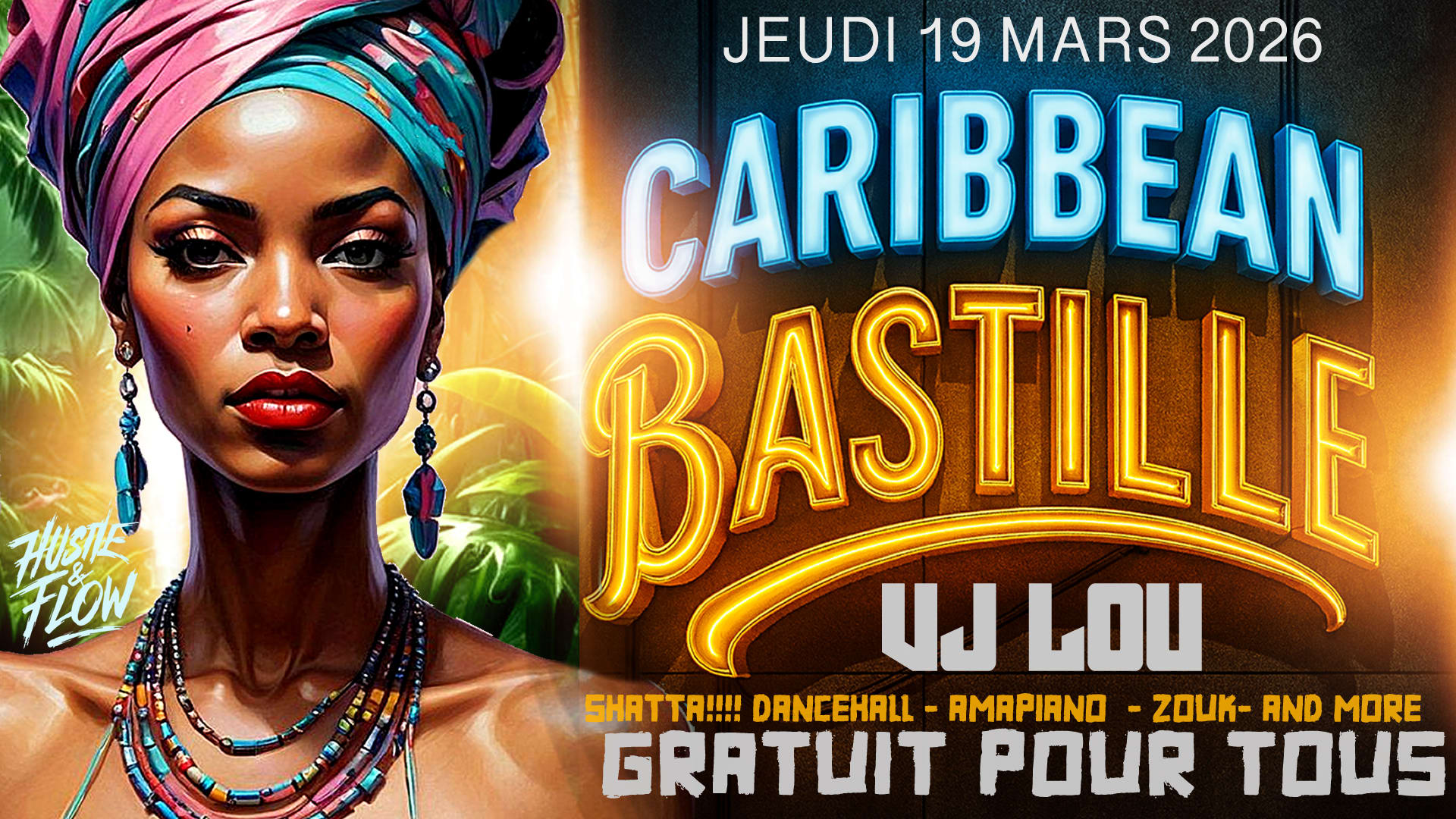 Caribbean Bastille / Tous Les Jeudis Cover