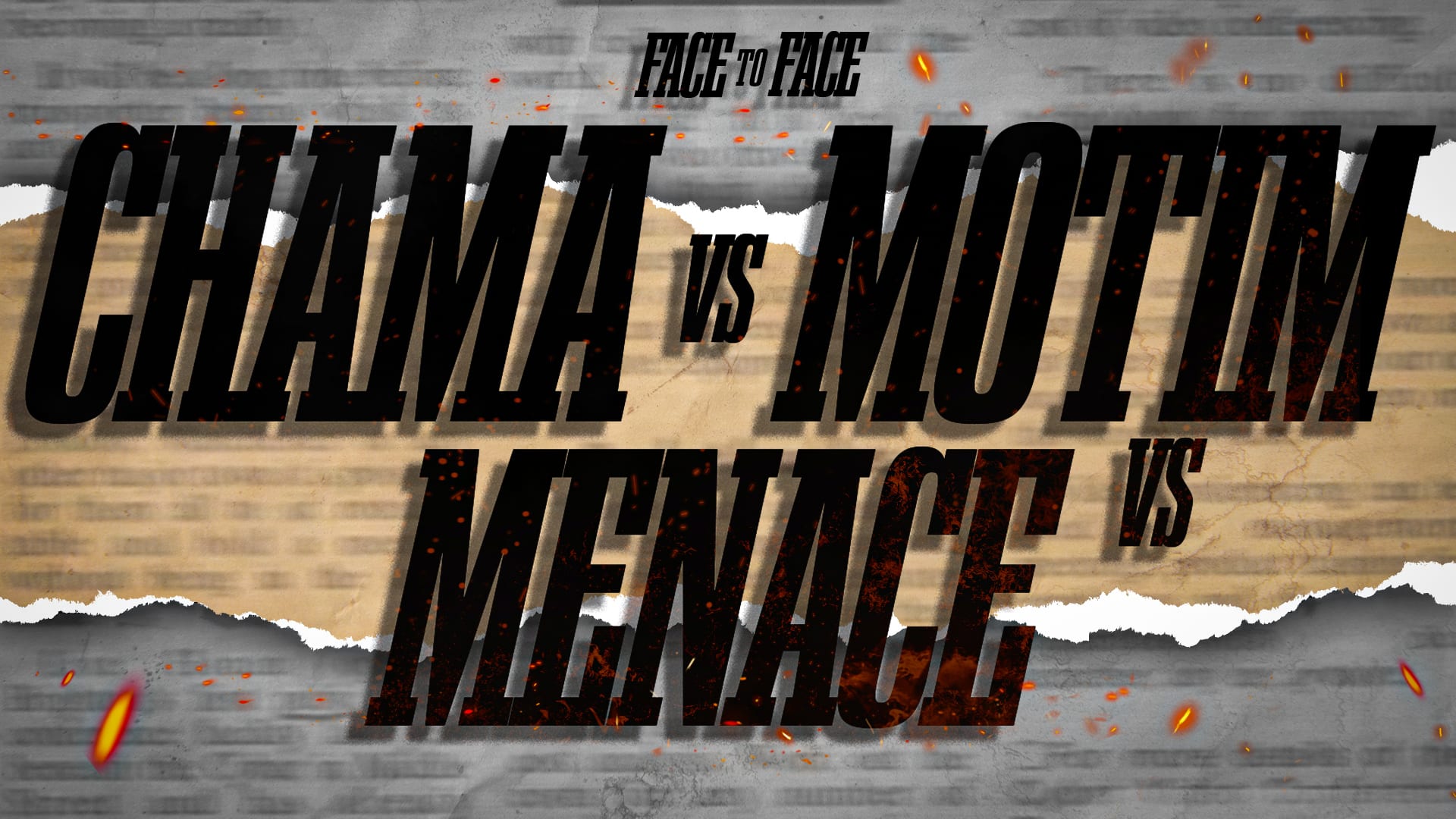 Chama X Menace X Motim (Face-To-Face) Cover