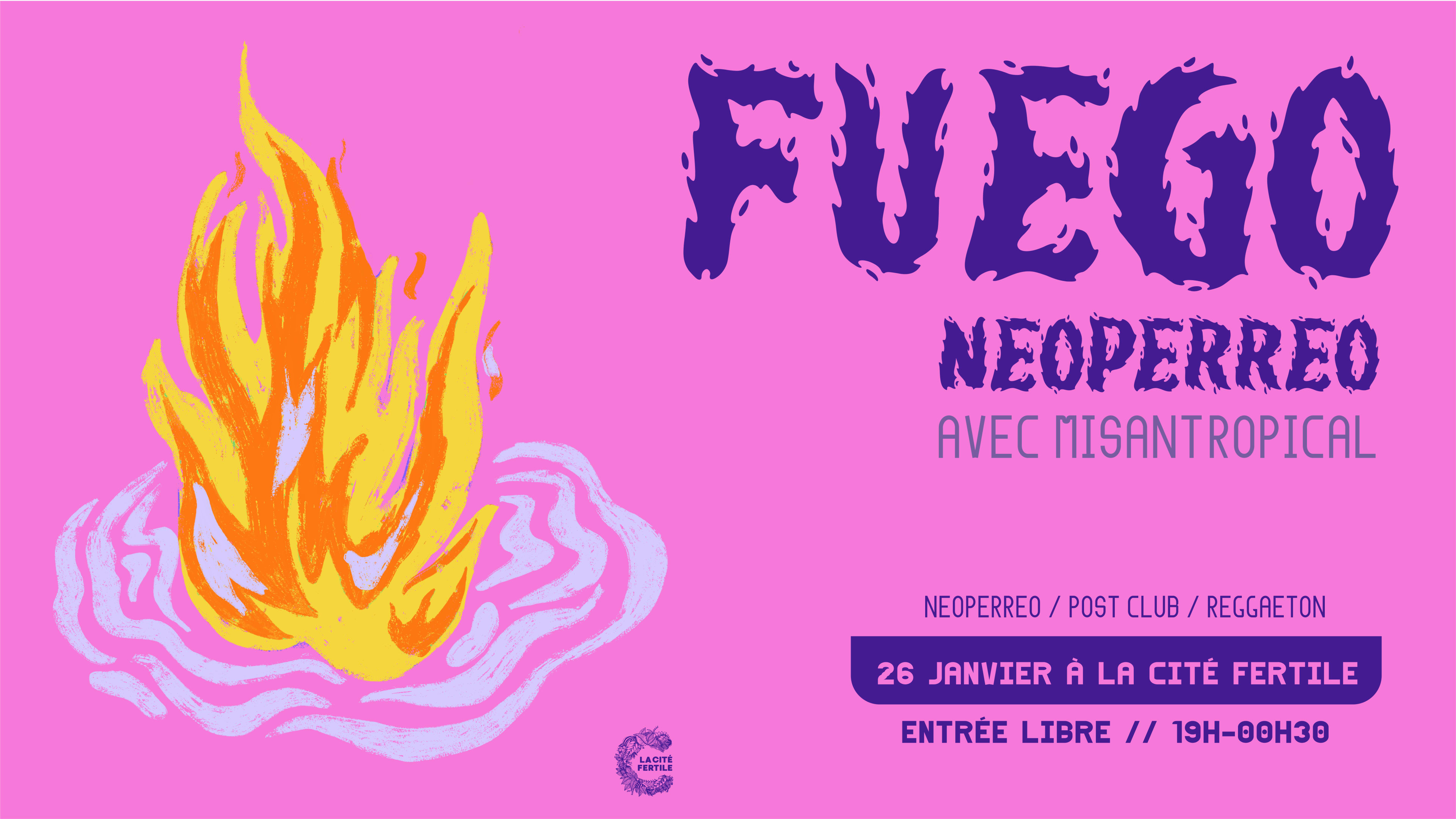 Fuego : Soirée Neoperreo Avec Misantropical Cover