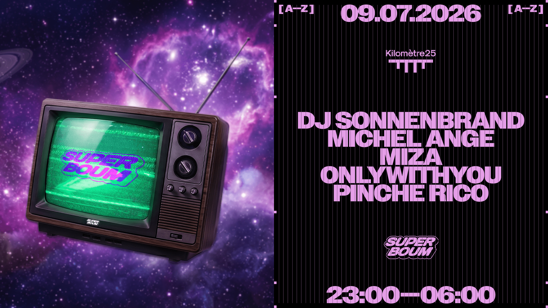 Superboum : Onlywithyou, Dj Sonnenbrand, Michelange & More Cover