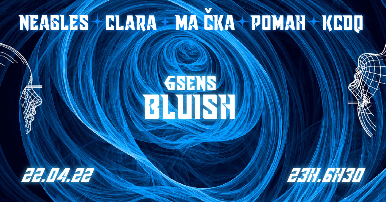 6eme Sens: Bluish Cover