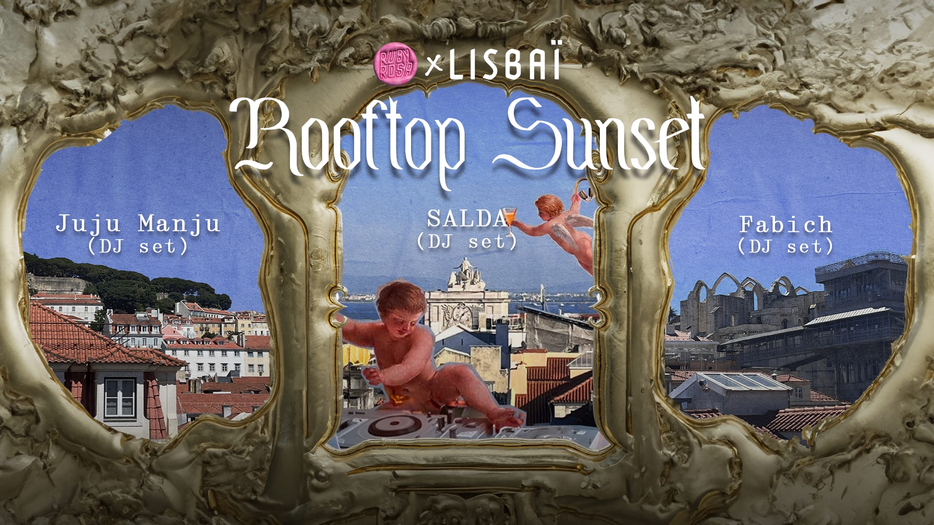 Sunset Party Lisbaï X Ruby Rosa Cover
