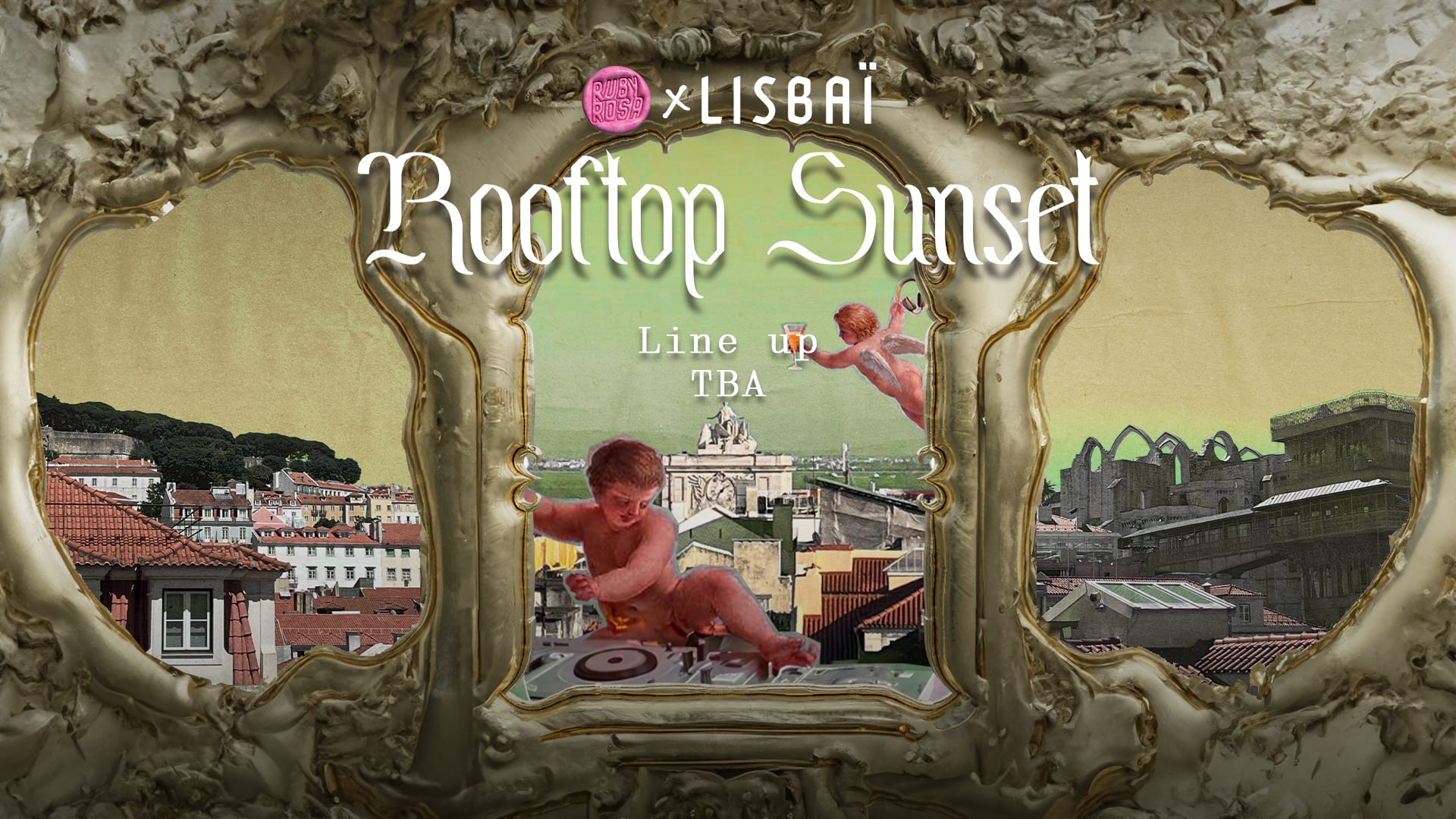 Rooftop Sunset Party Lisbaï X Ruby Rosa Cover